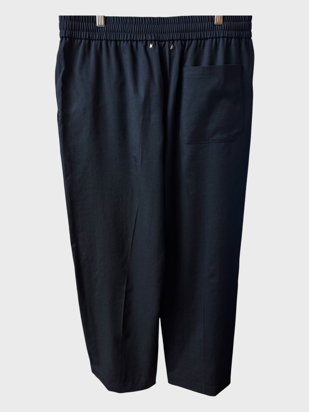 Pantaloni Golden Goose jogging lana neri