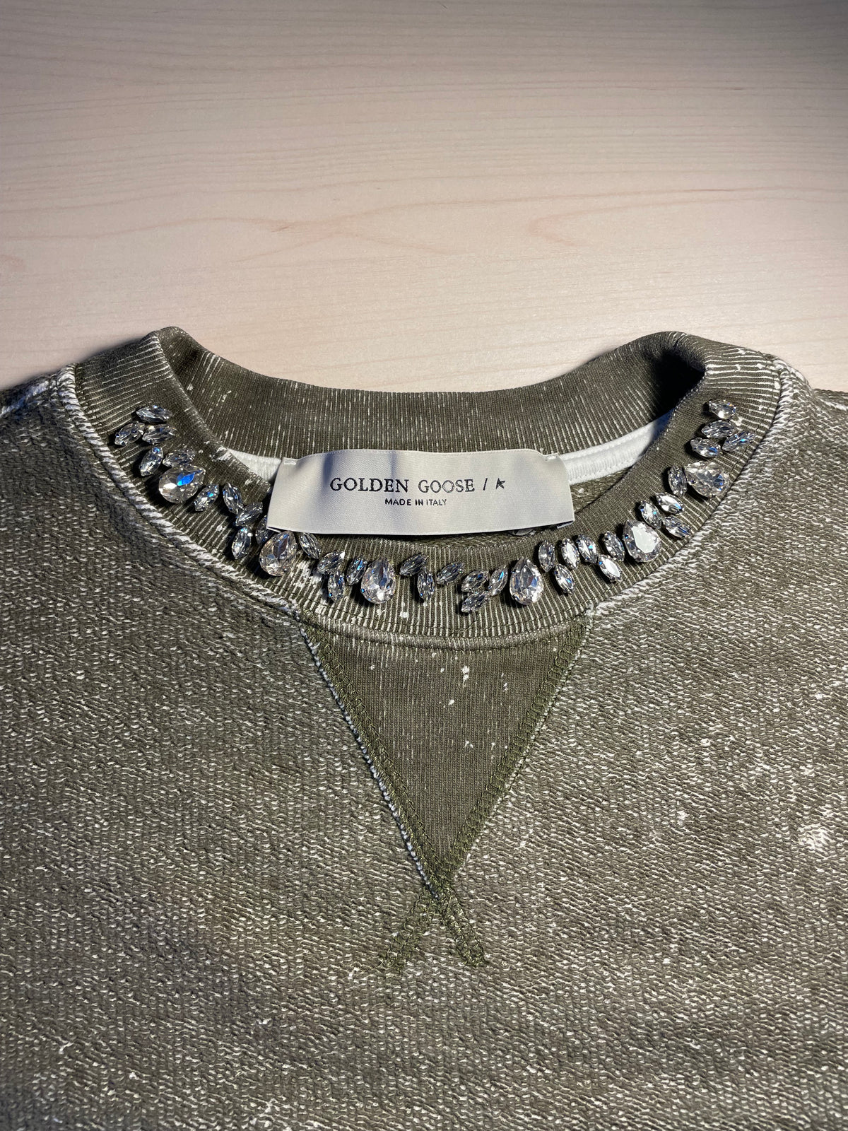 Felpa-top Golden Goose cachi