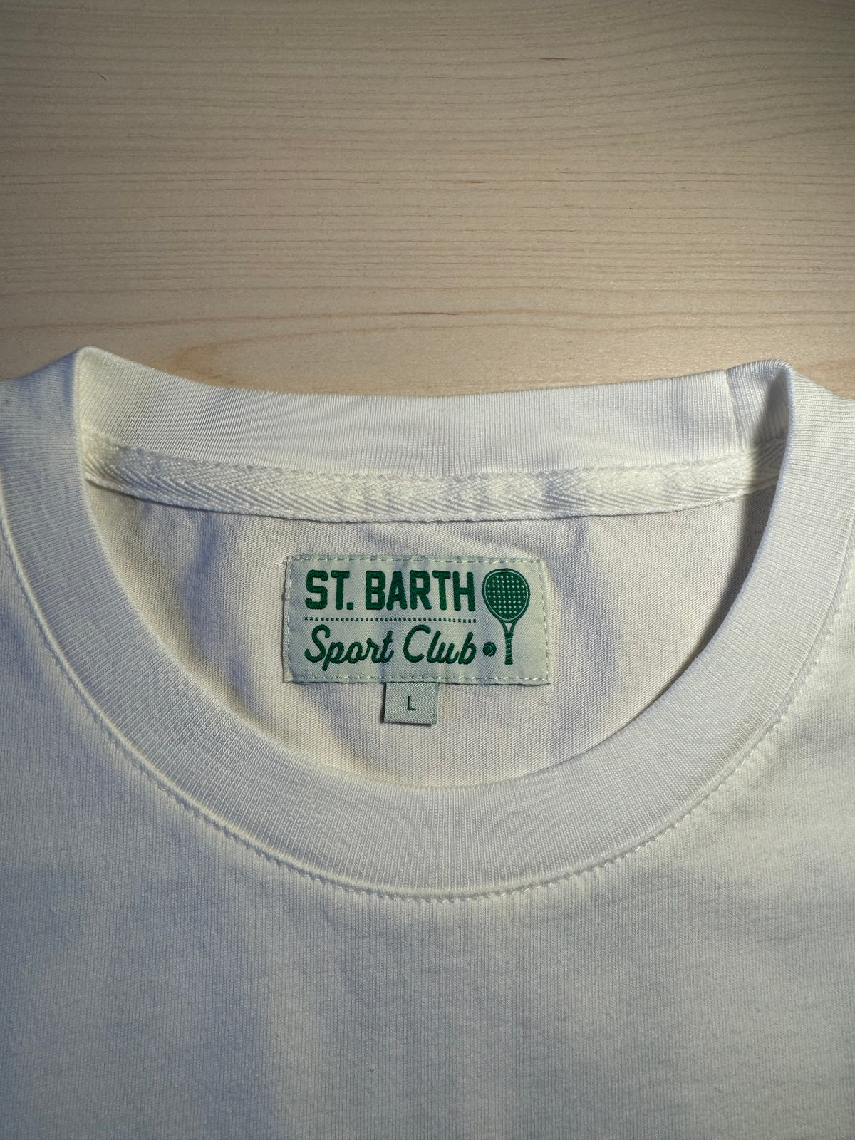 Maglia Saint Barth "St. Barth Padel Club" bianca