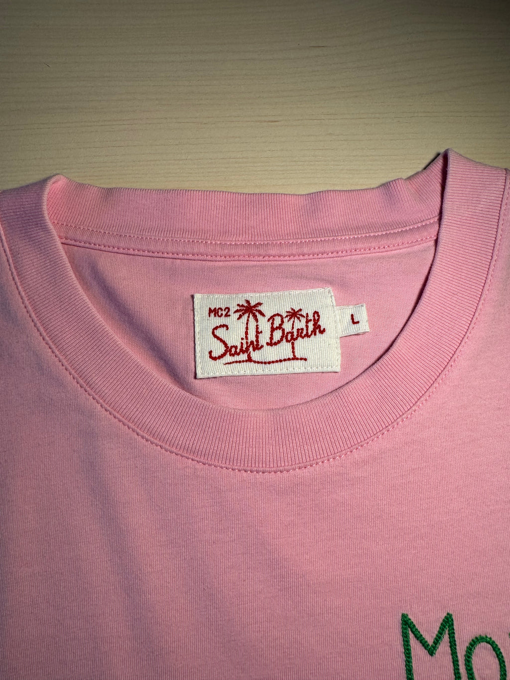 Maglia Saint Barth "Mojito” rosa