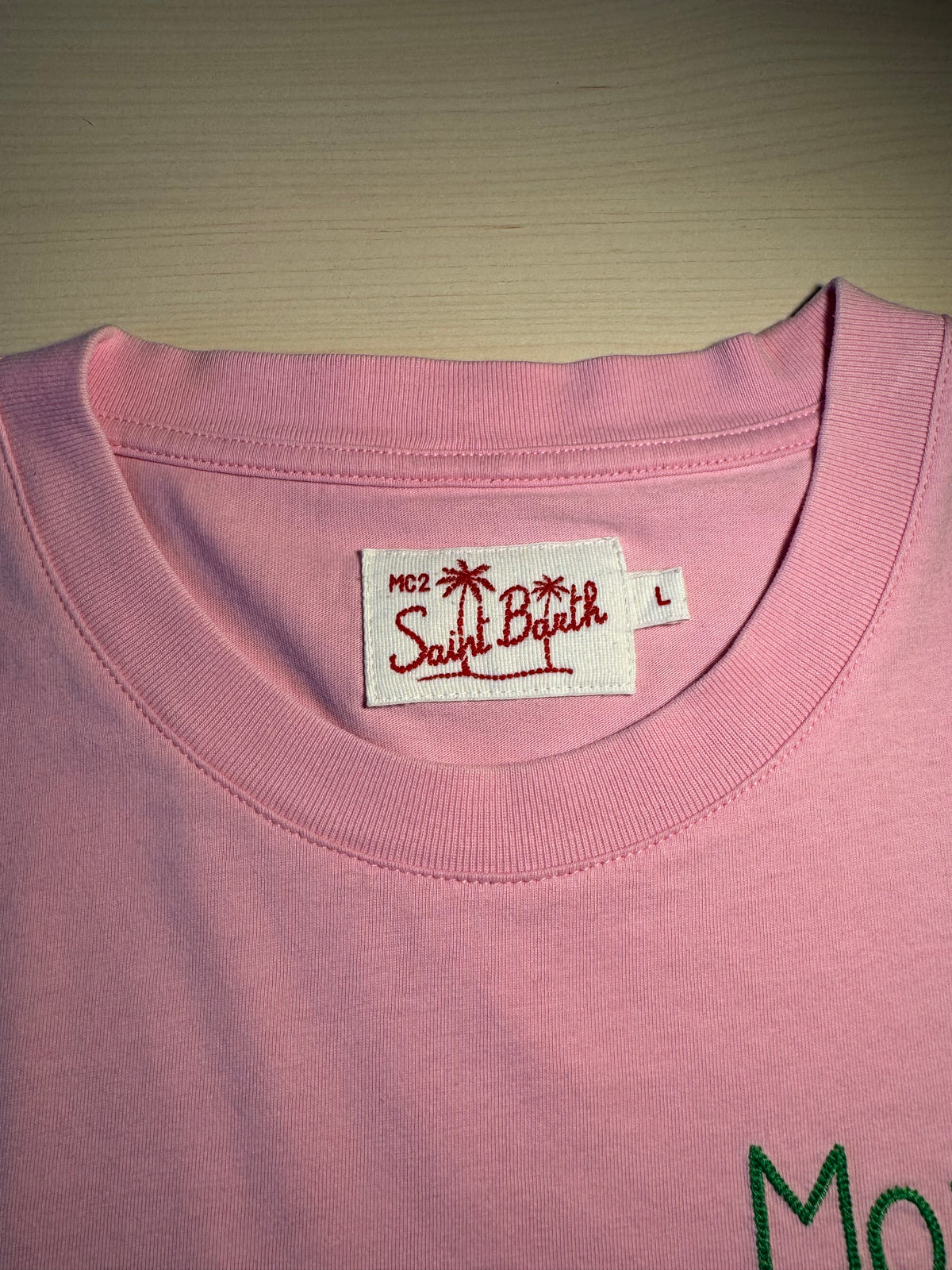 Maglia Saint Barth "Mojito” rosa