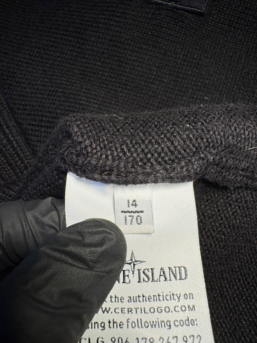 Dolcevita Stone Island nero