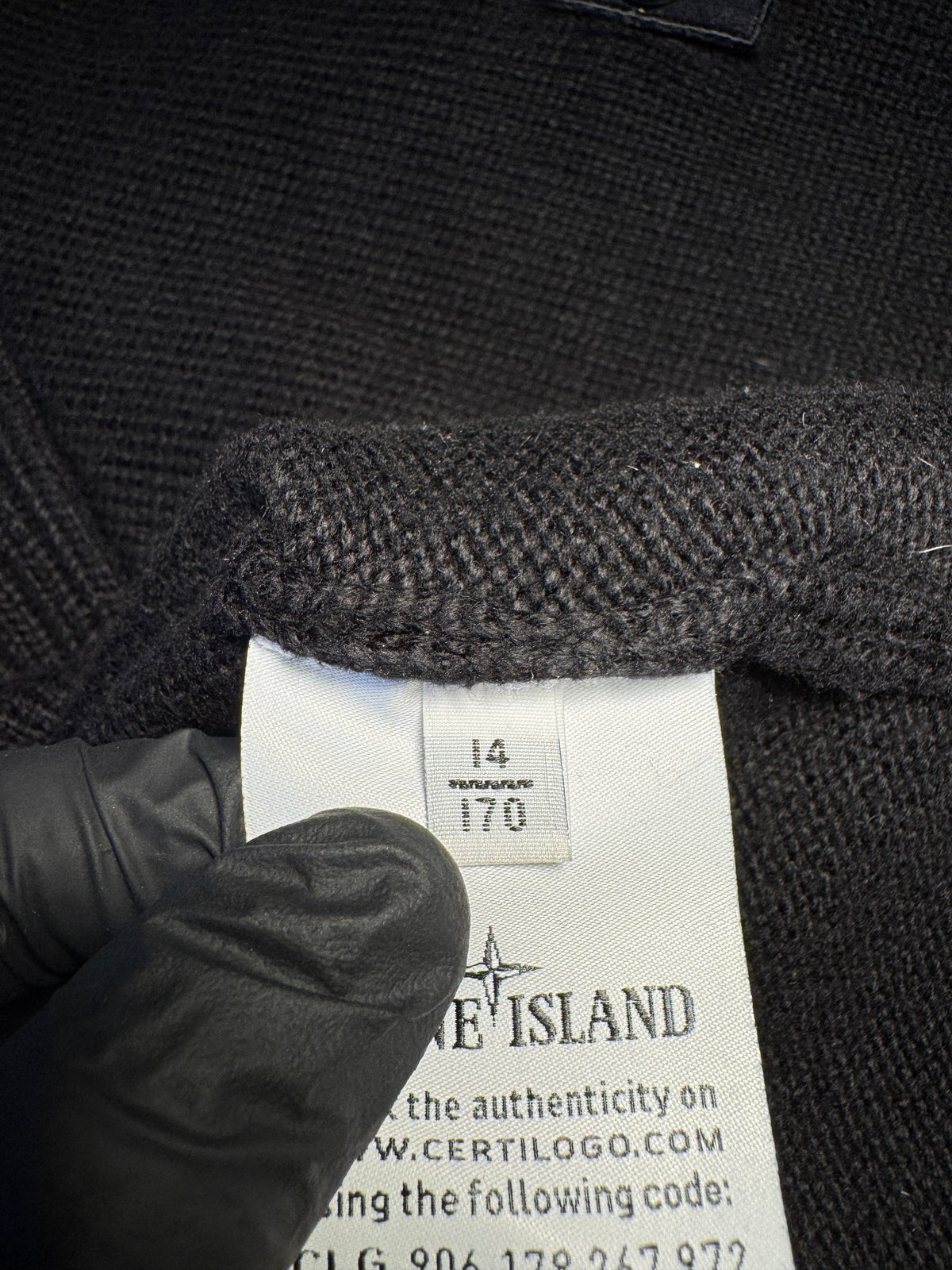 Dolcevita Stone Island nero