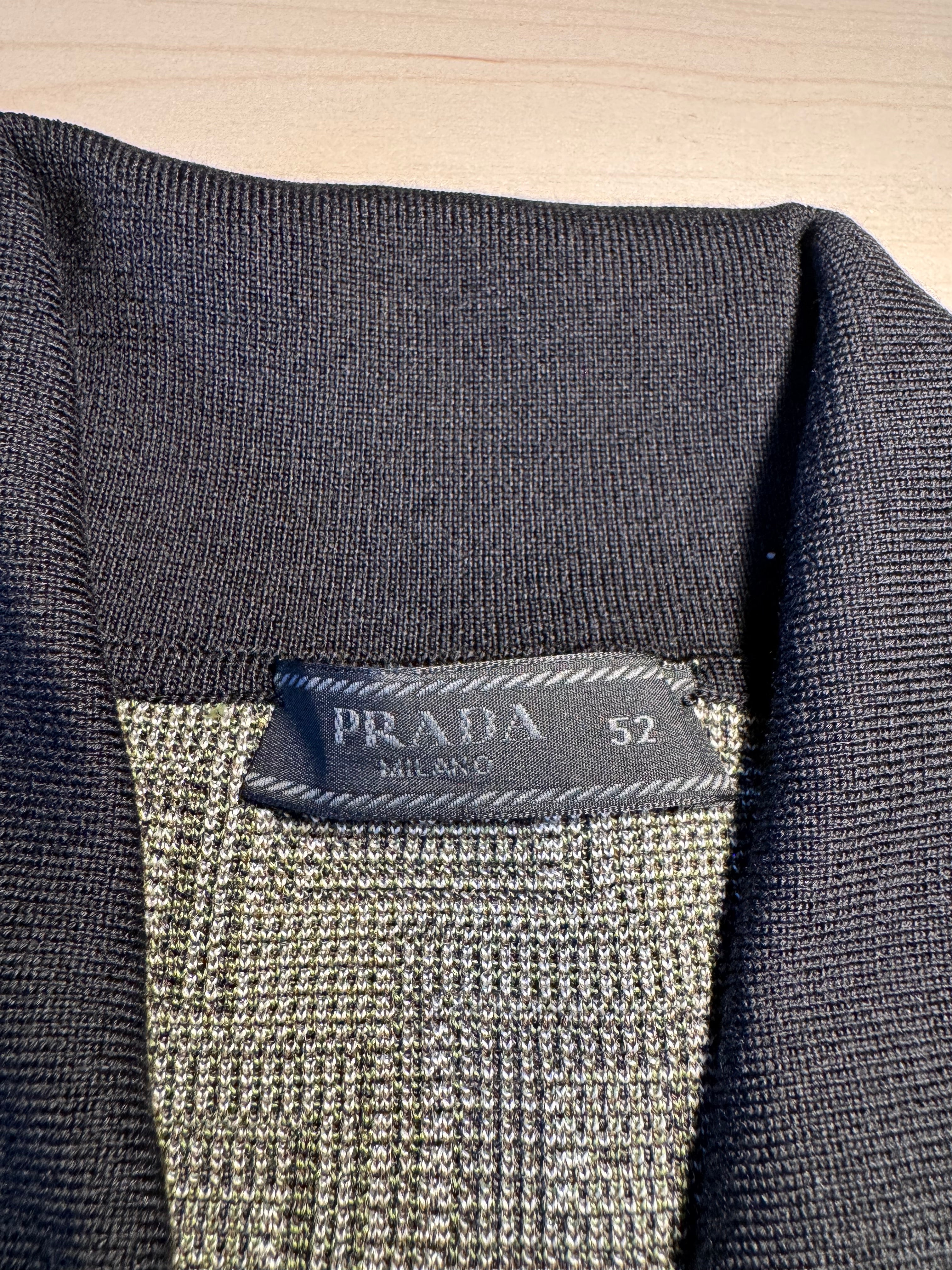 Polo in seta Prada