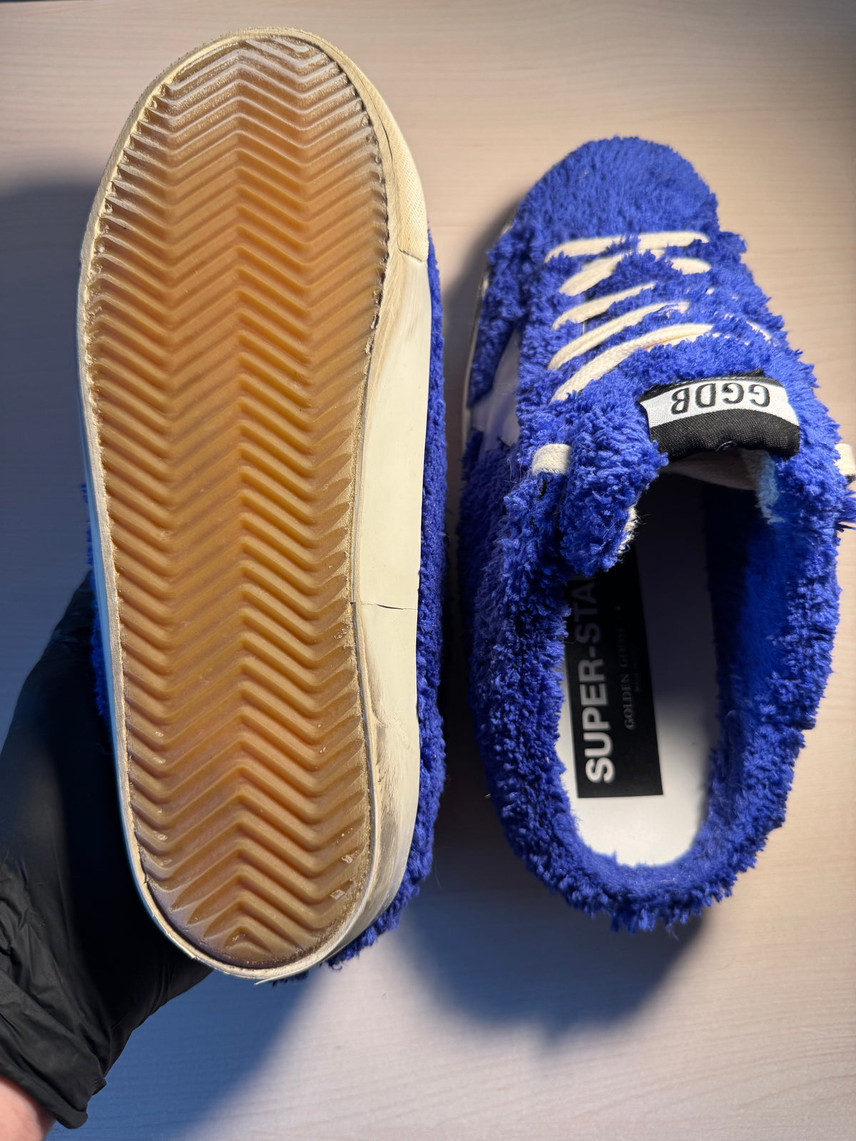 Golden Goose Sabtot Super-Star Shearling viola