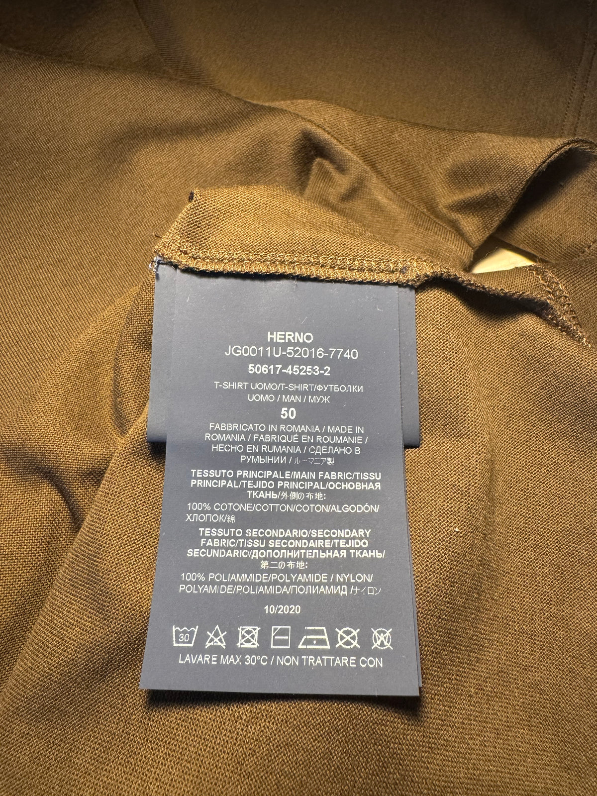 Maglia Herno marrone