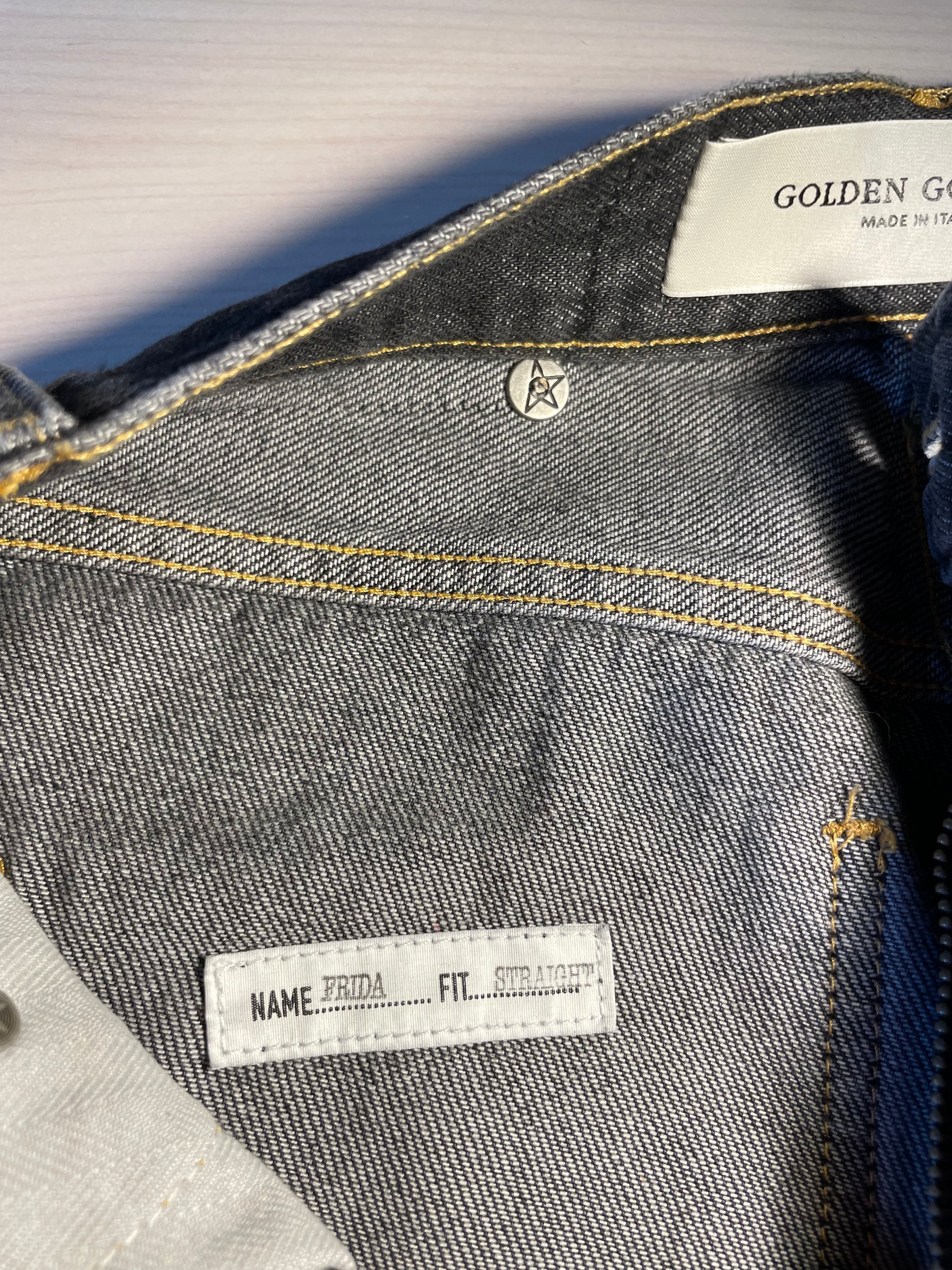 Jeans Golden Goose Frida Stonewashed neri