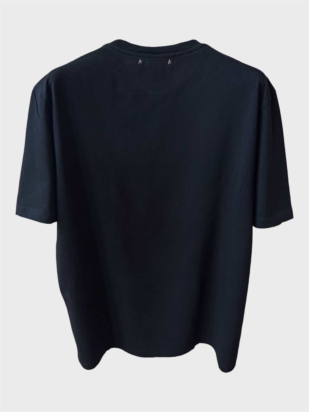 Maglia Golden Goose nera trattamento distressed