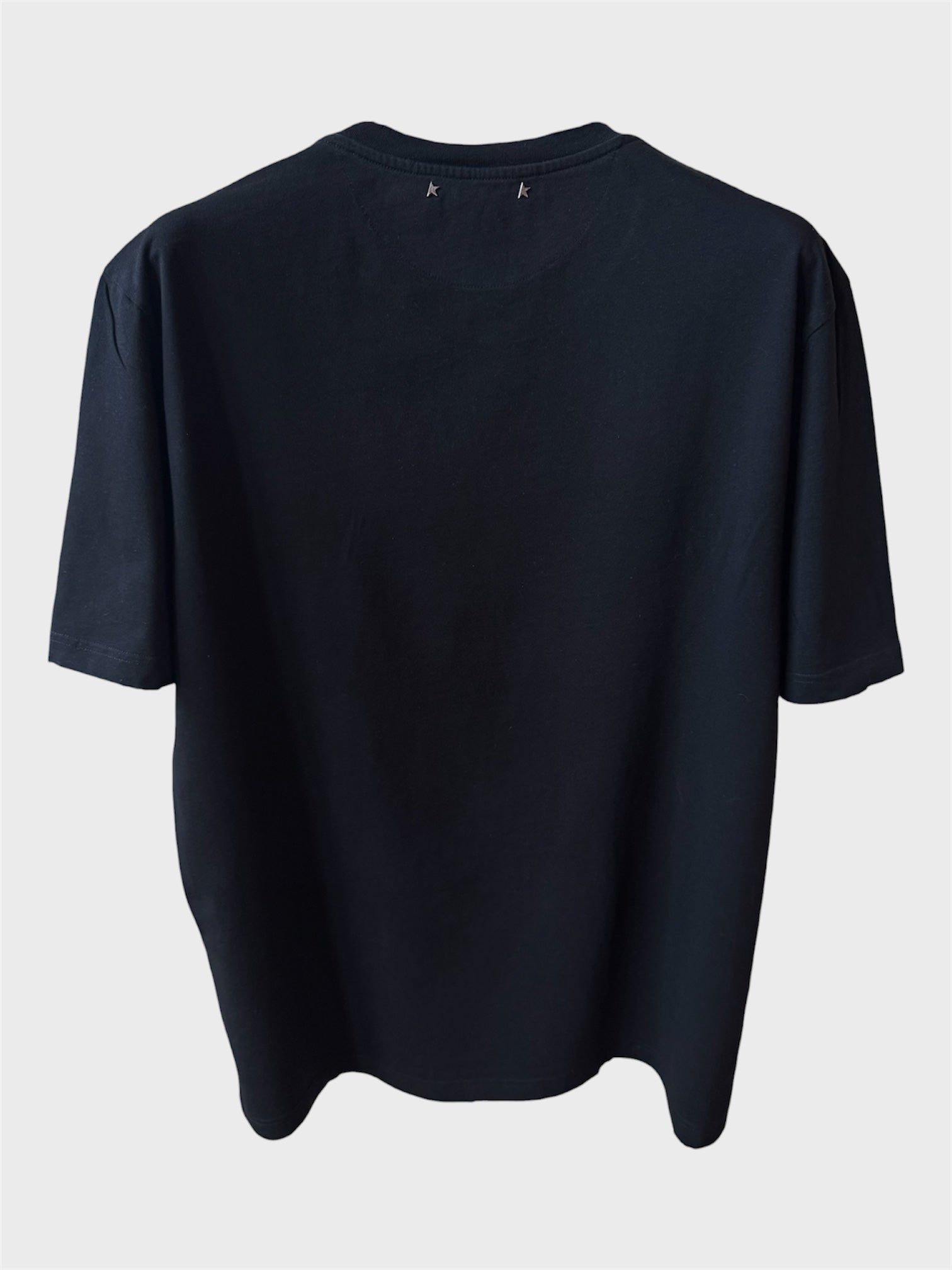Maglia Golden Goose nera trattamento distressed