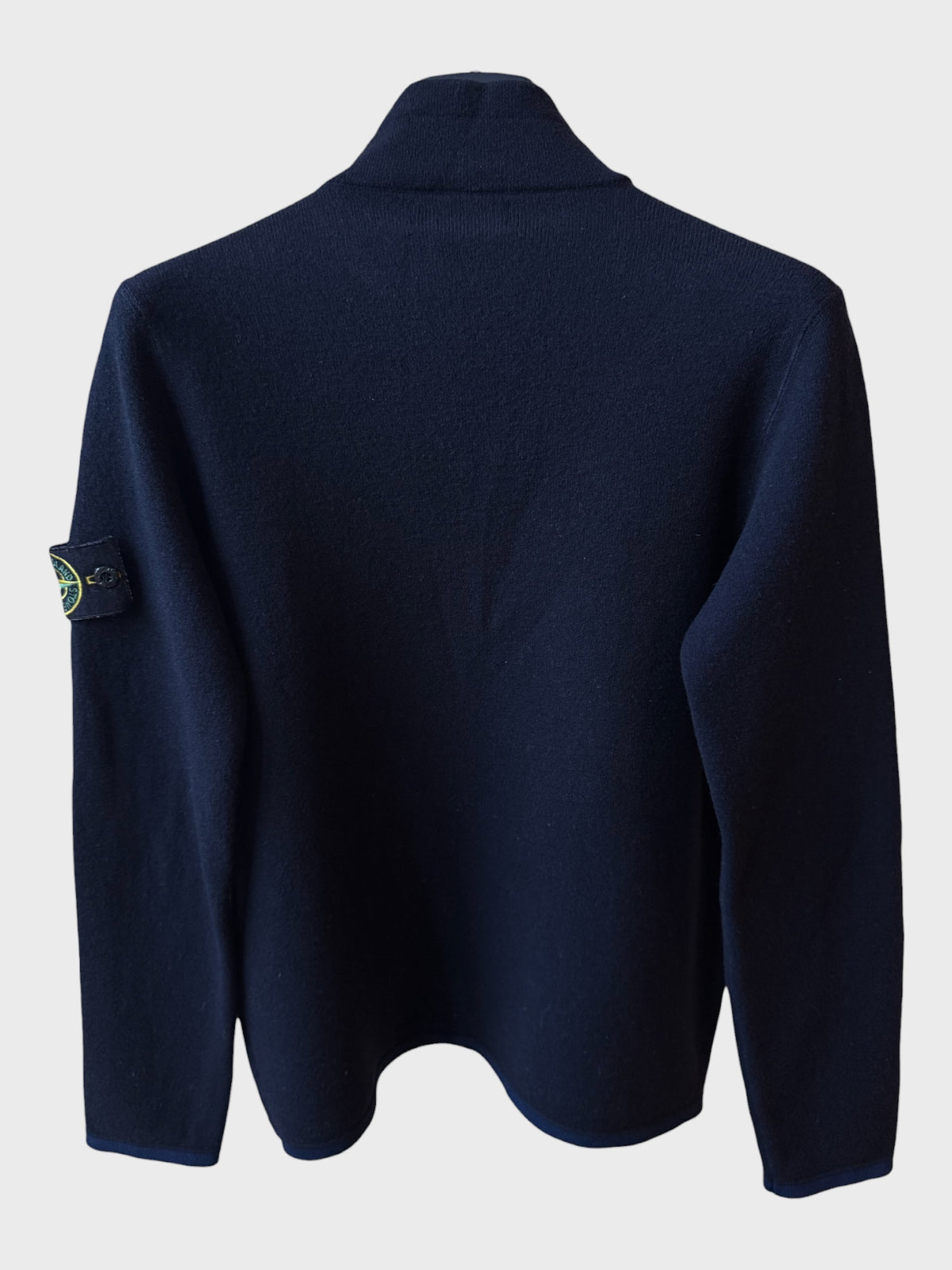 Maglione Stone Island con zip nero
