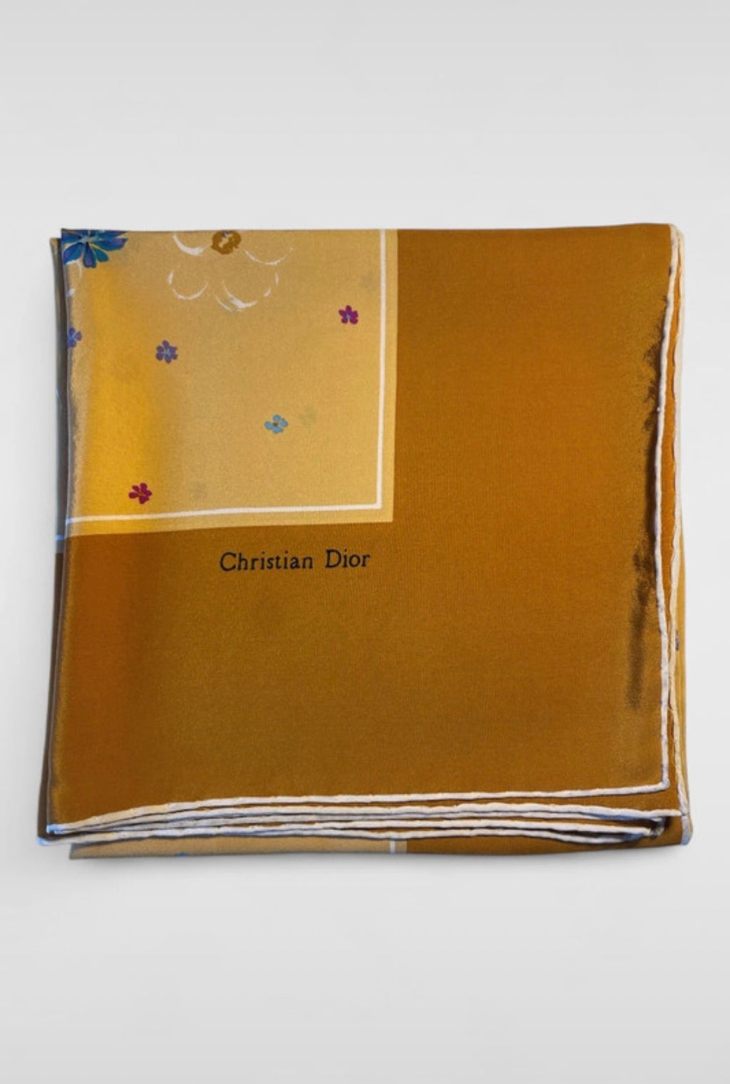Foulard Dior giallo e arancione