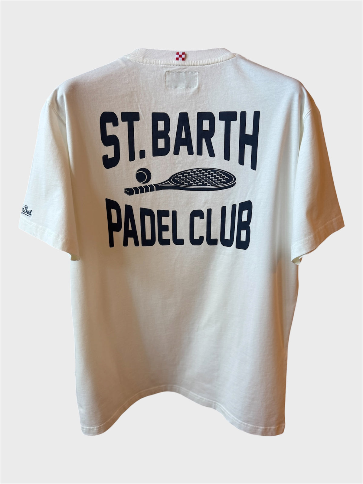 Maglia Saint Barth "St. Barth Padel Club" bianca