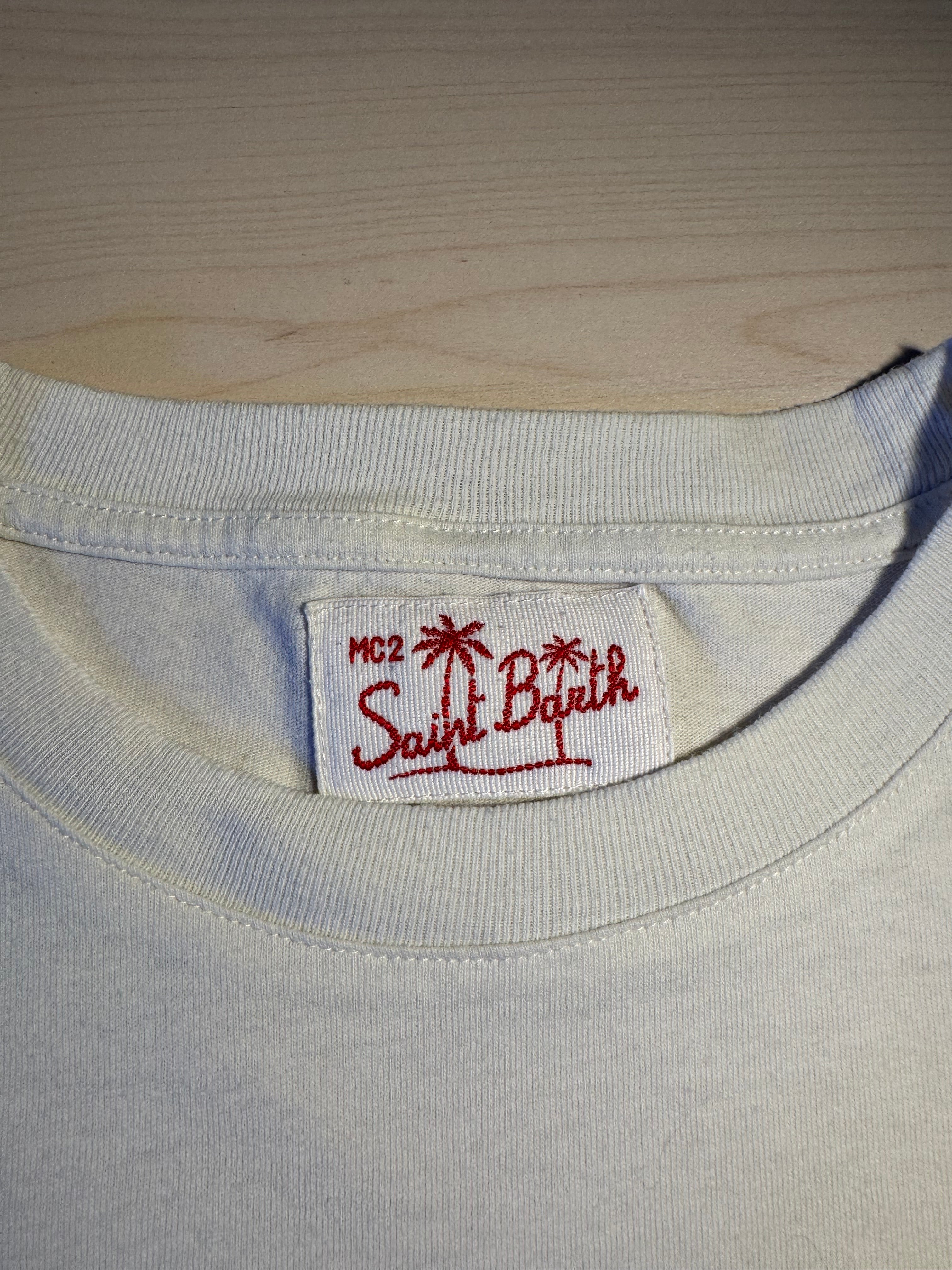 Maglia Saint Barth "Ciao” Bianca