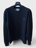 Felpa Golden Goose Star nera stella nera