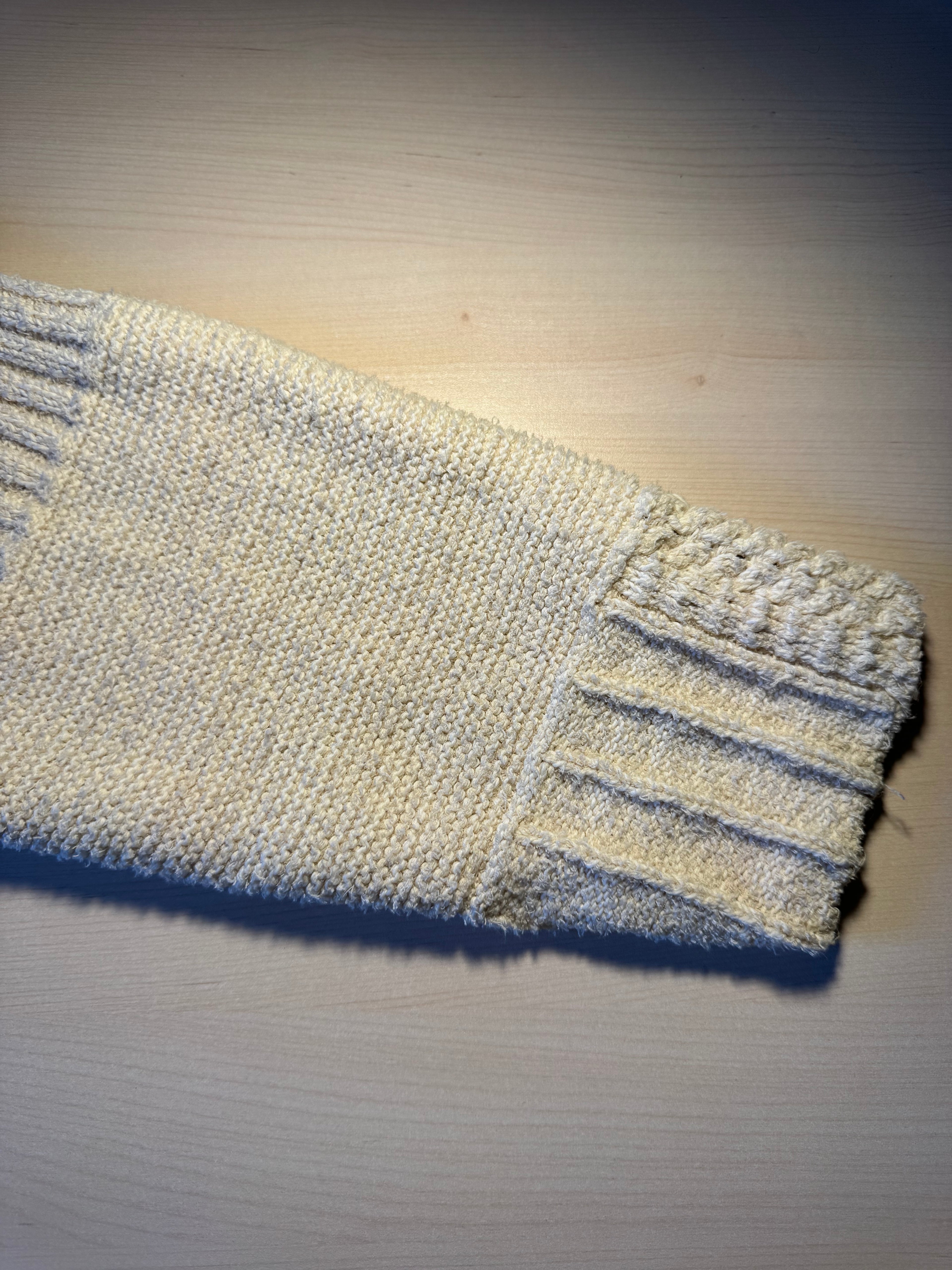 Cardigan Golden Goose panna
