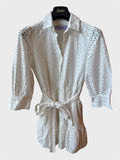 Abito Saint Barth bianco con ricami