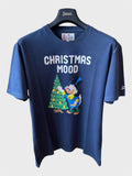 Maglia Saint Barth "Christmas Mood" X Disney blu
