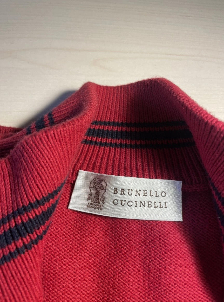 Maglione Brunello Cucinelli rosso