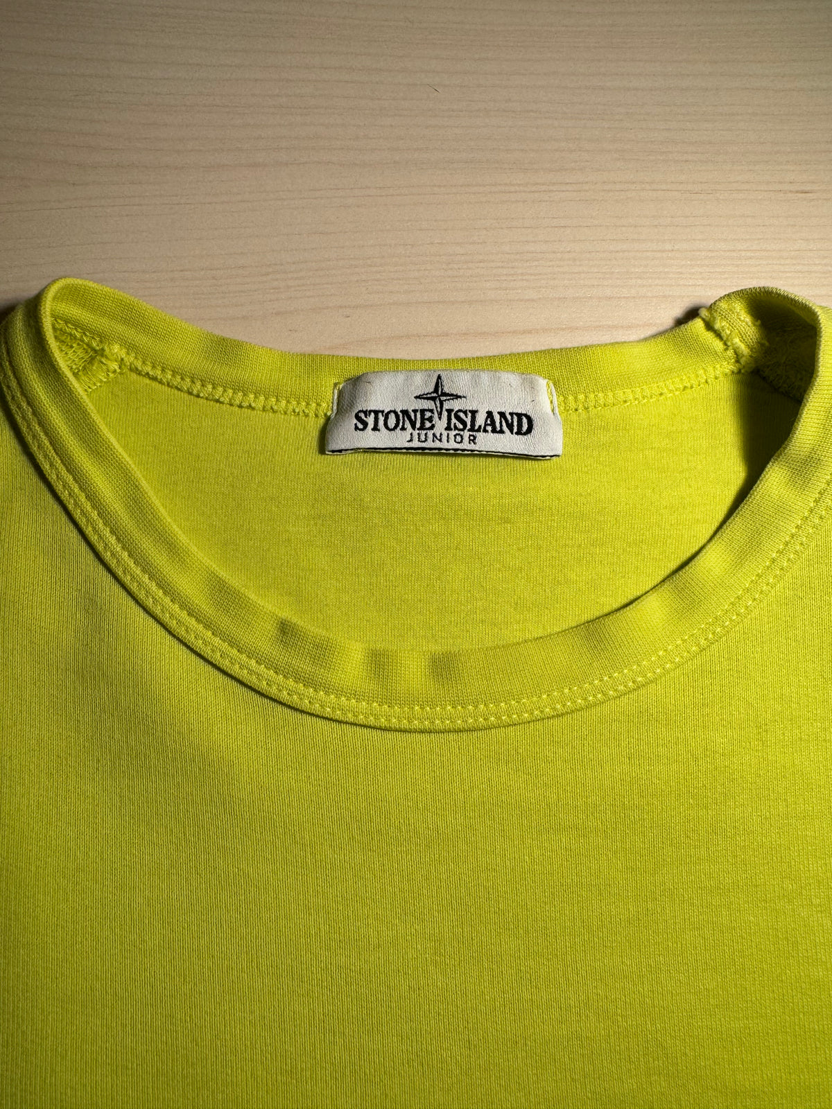 Felpa Stone Island giallo fluo