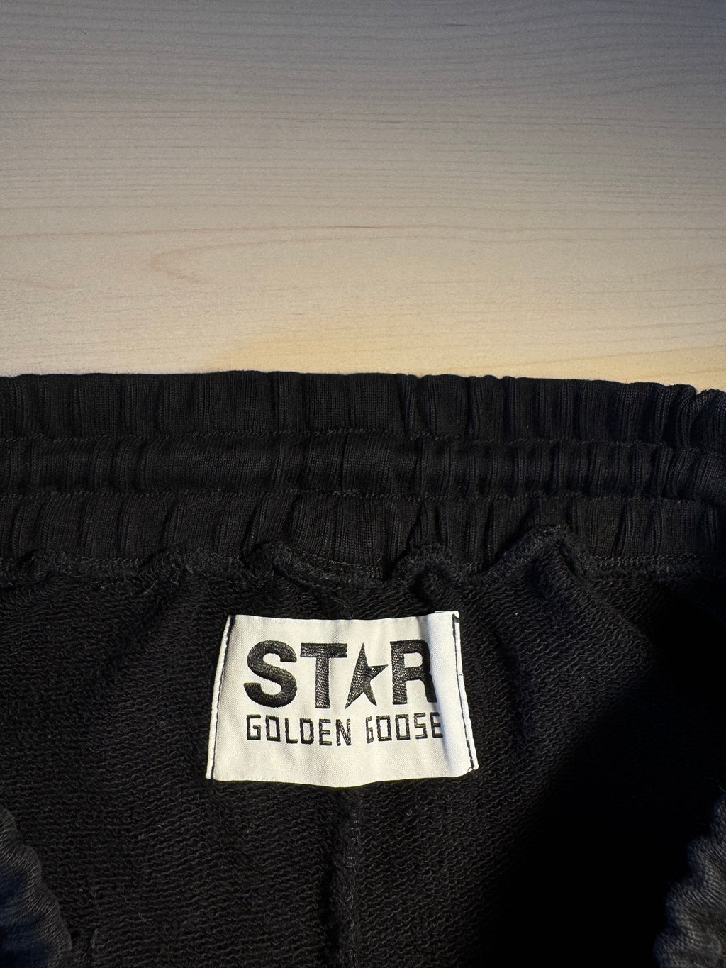 Pantaloni Golden Goose Star neri stella nera