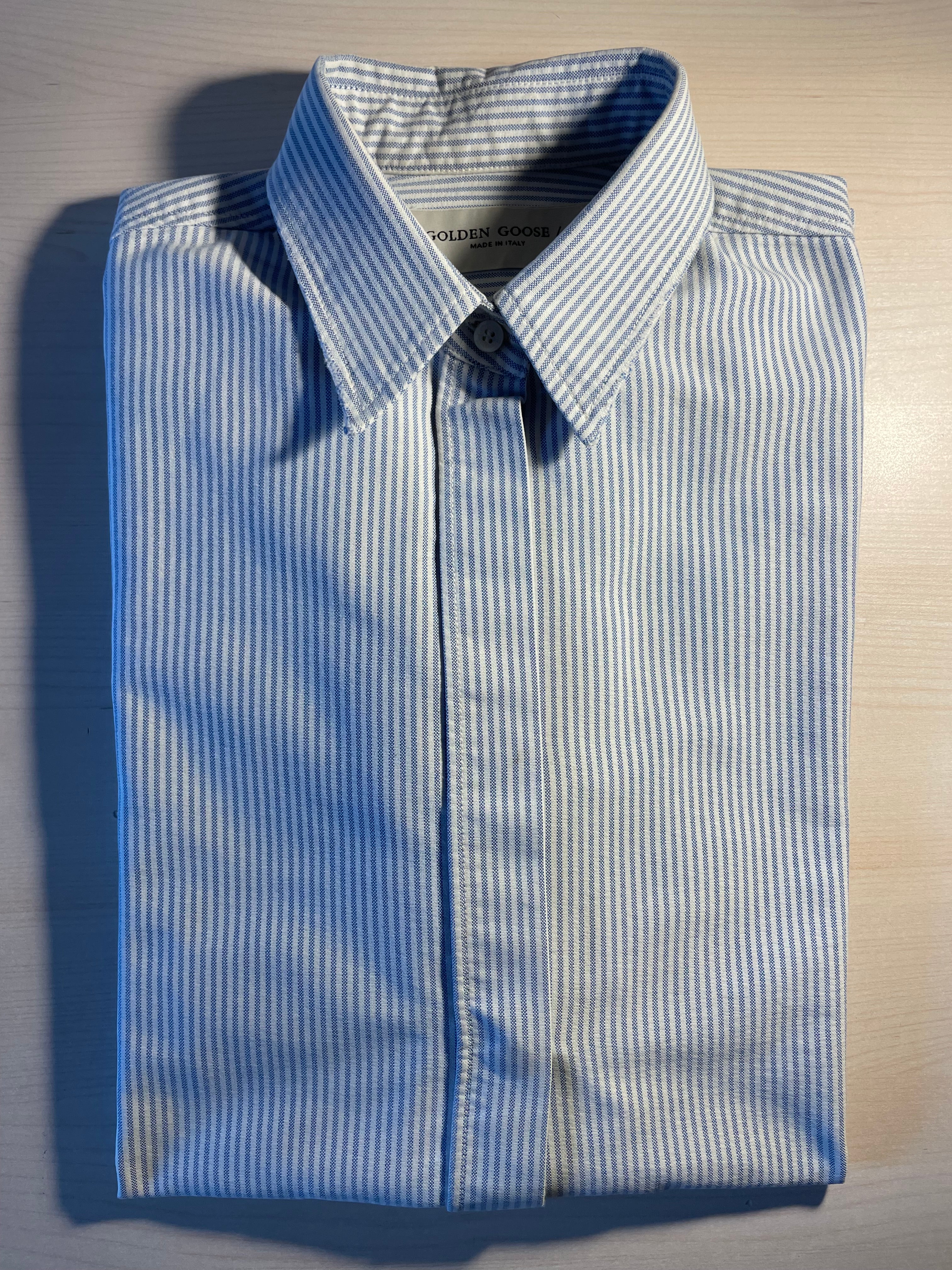 Camicia Golden Goose righe a bastoncino