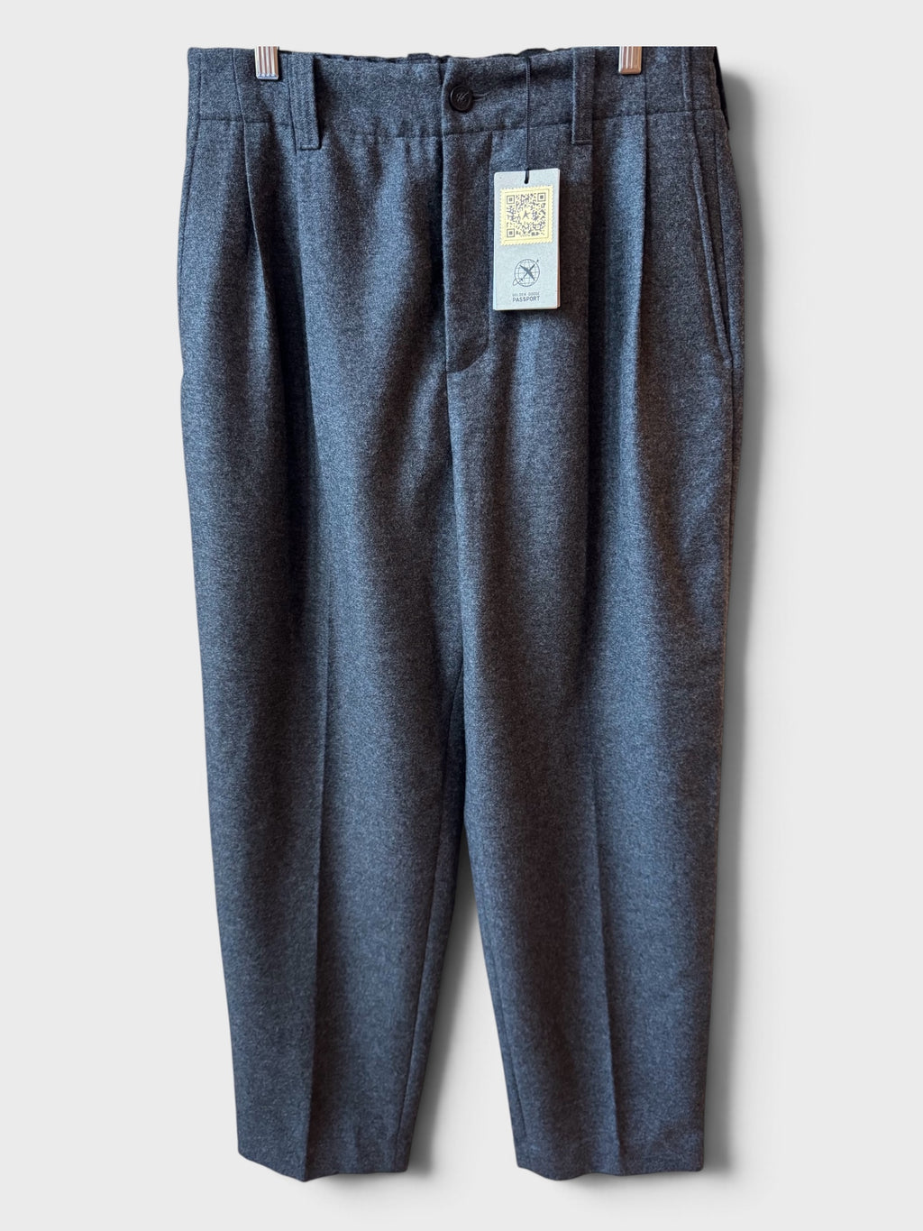 Pantaloni Golden Goose lana grigi