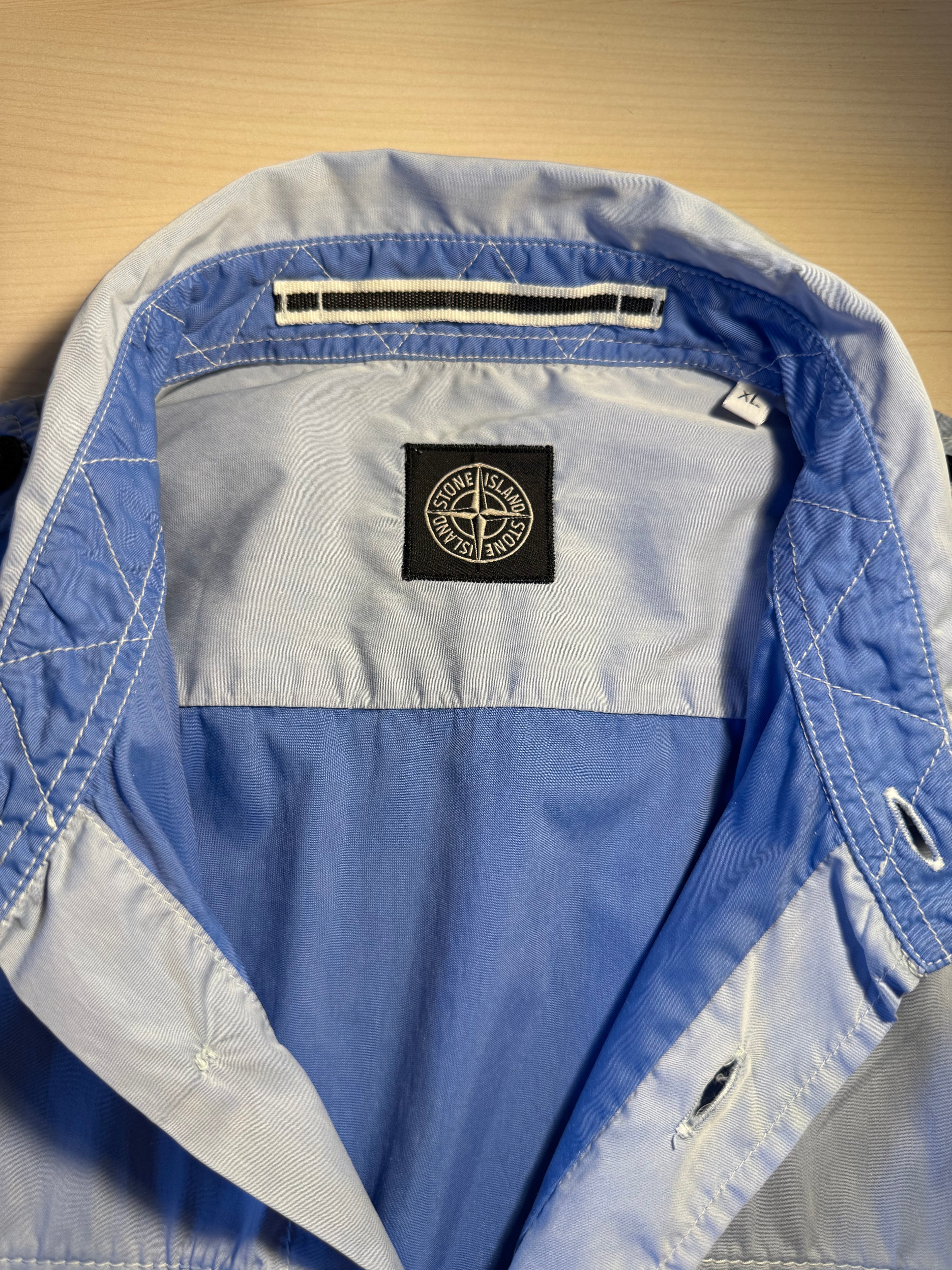 Camicia Stone Island azzurra