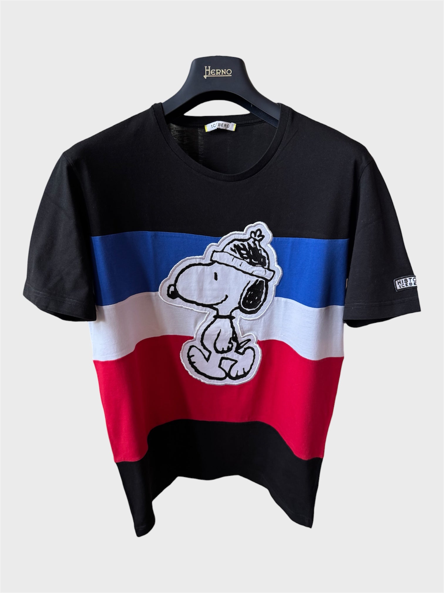 Maglia Iceberg “Snoopy” nera