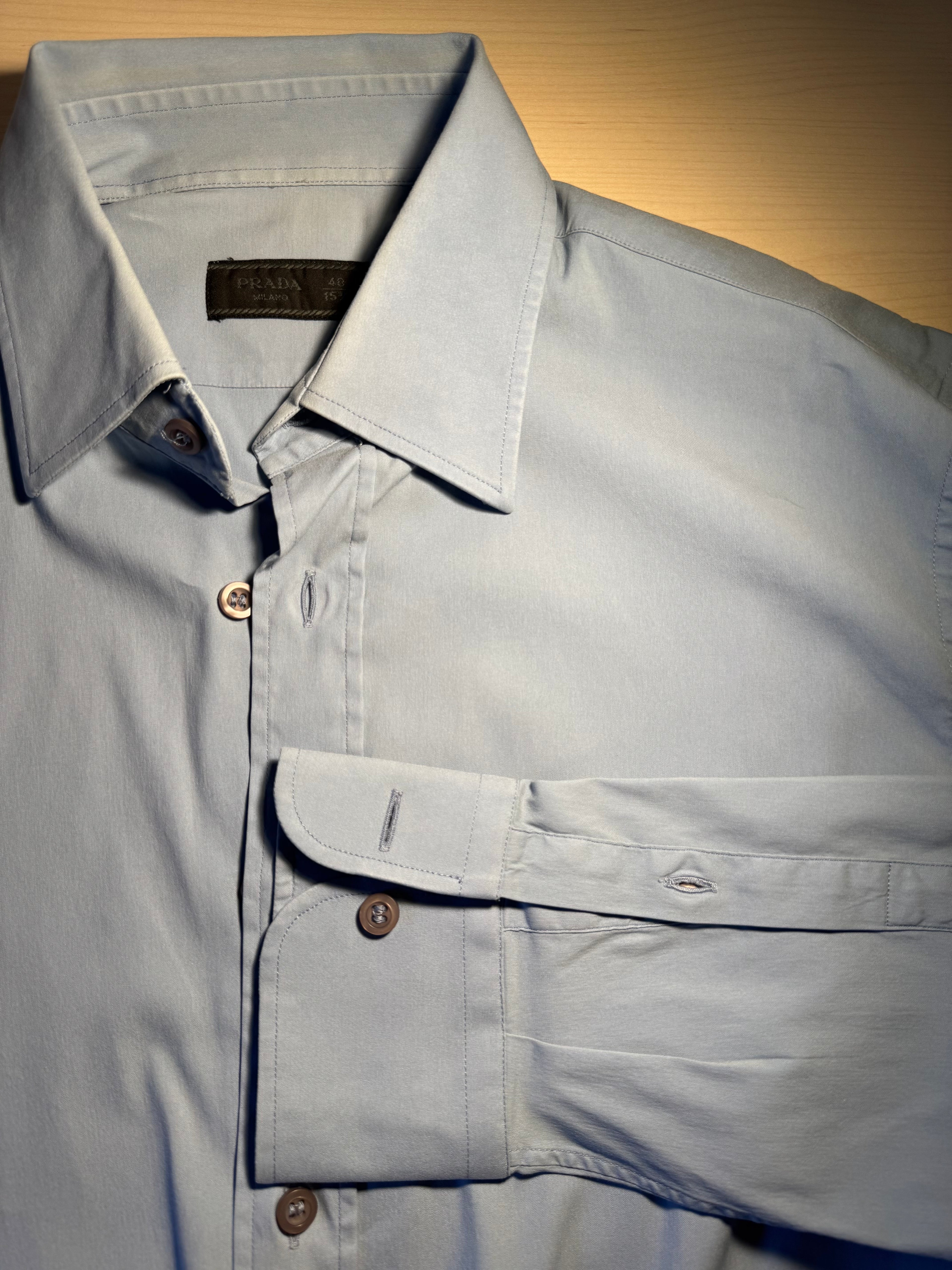 Camicia Prada azzurra
