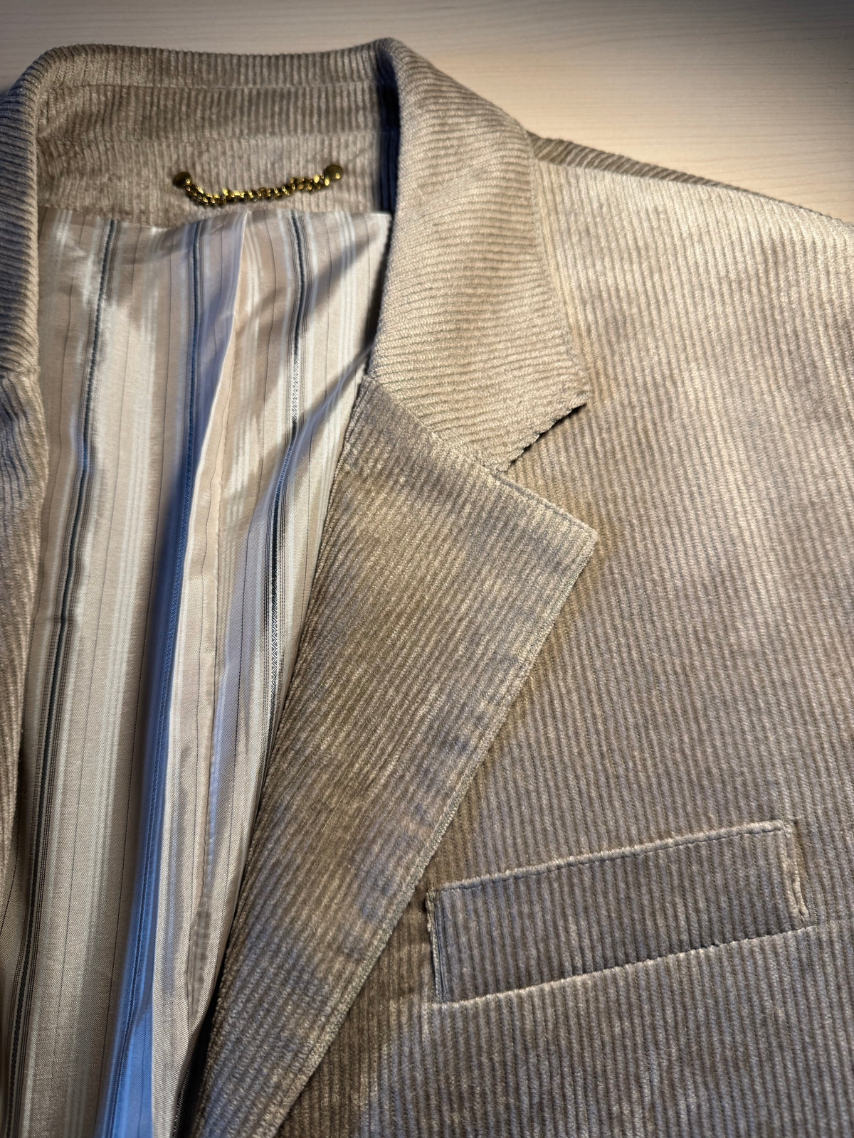 Blazer Golden Goose beige a costine