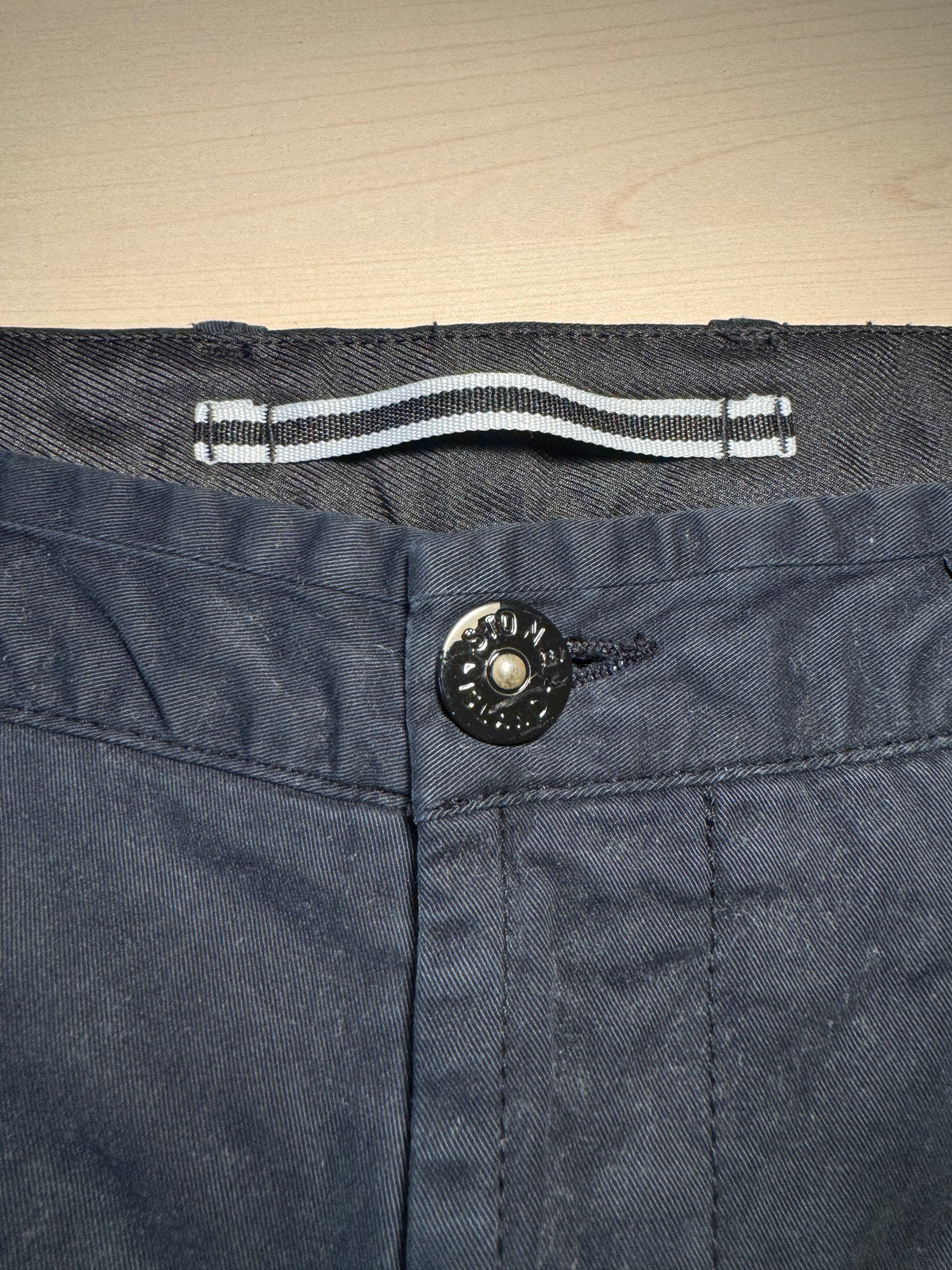 Pantaloni Stone Island cargo blu