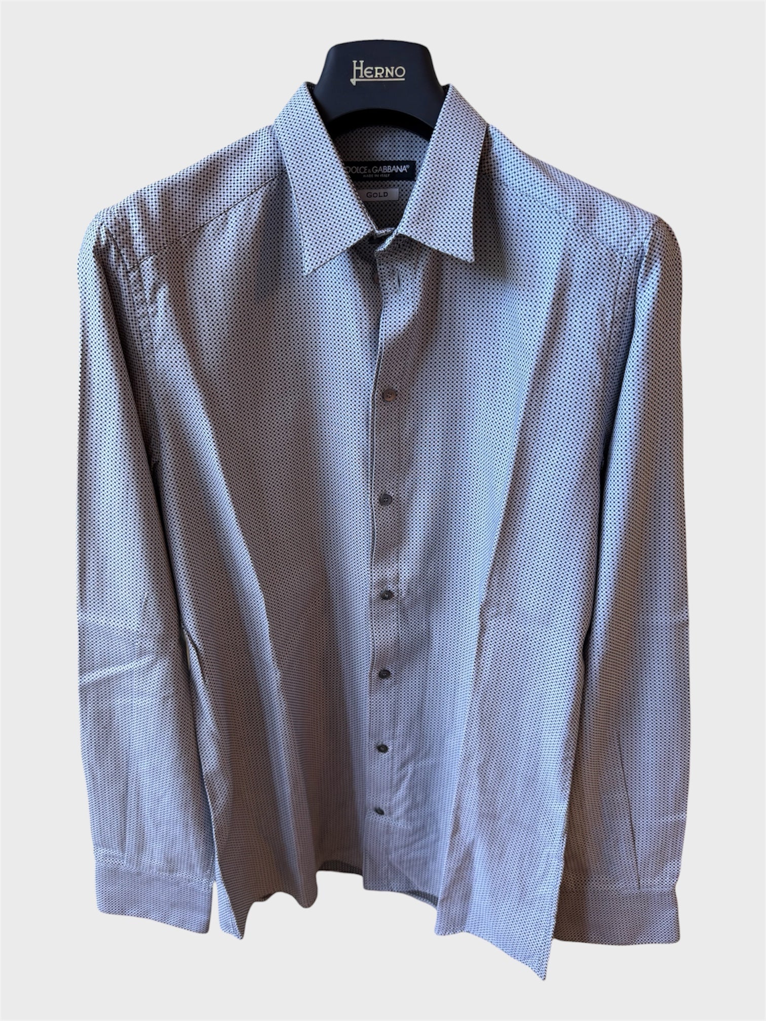 Camicia Dolce e Gabbana Gold bianca