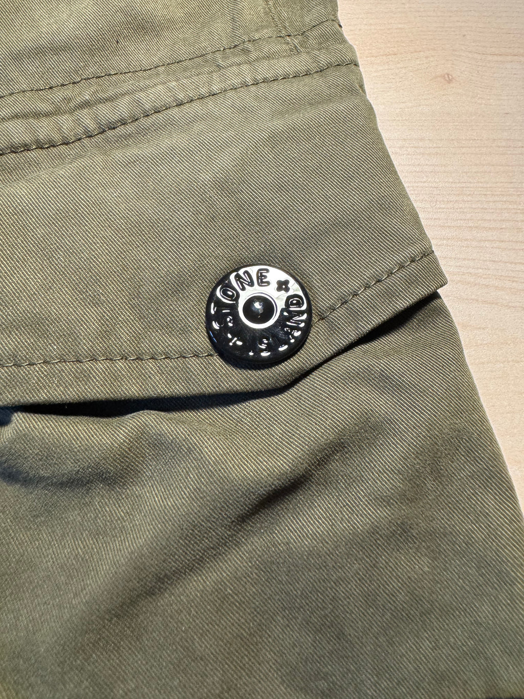 Pantaloni Stone Island cargo verdi