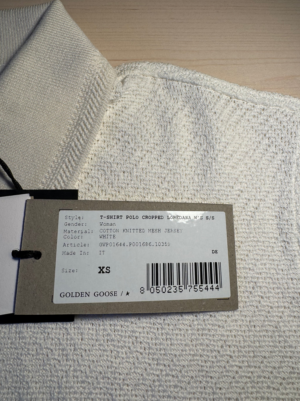 Polo Golden Goose Cropped Loredana