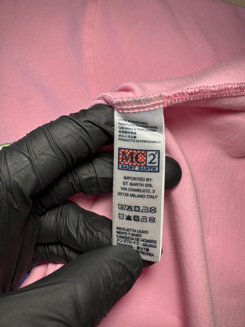 Maglia Saint Barth "Mojito” rosa