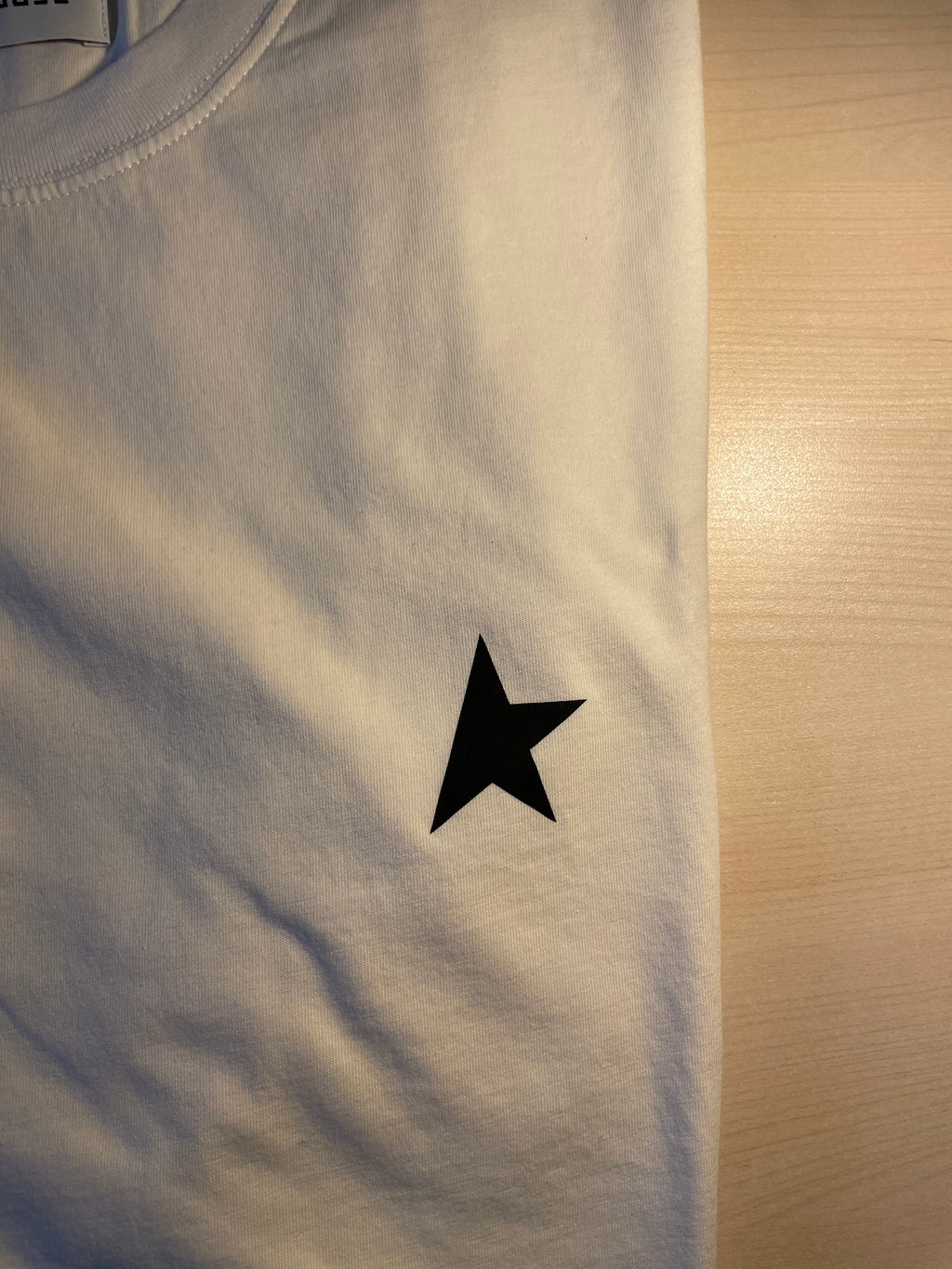 Maglia Golden Goose Star bianca stella nera