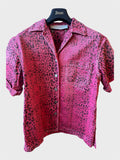 Camicia Golden Goose rosa maculata