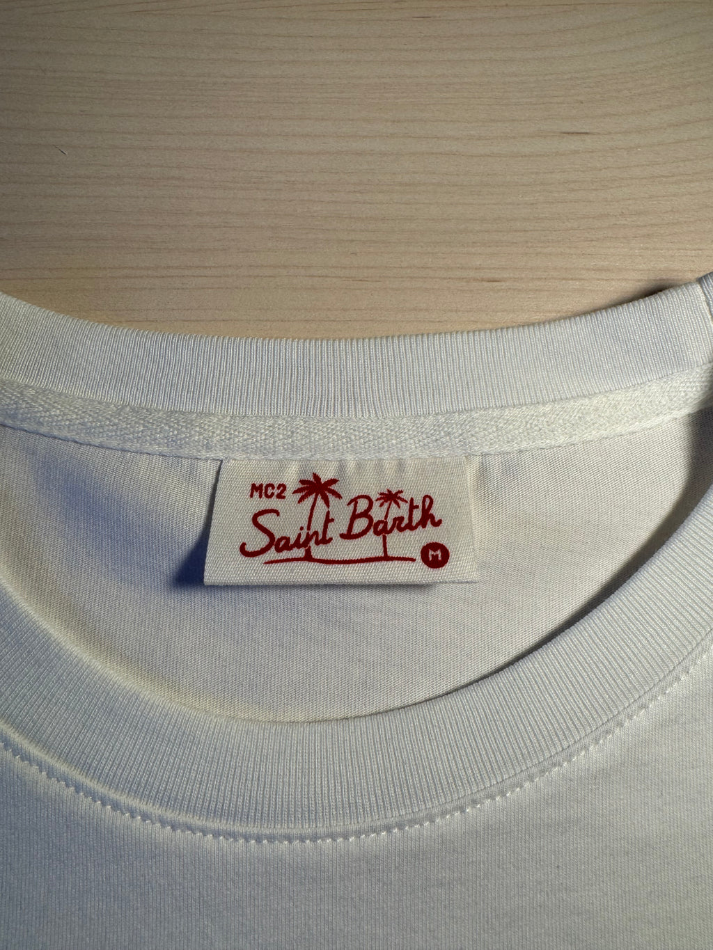 Maglia Saint Barth "First Class” bianca