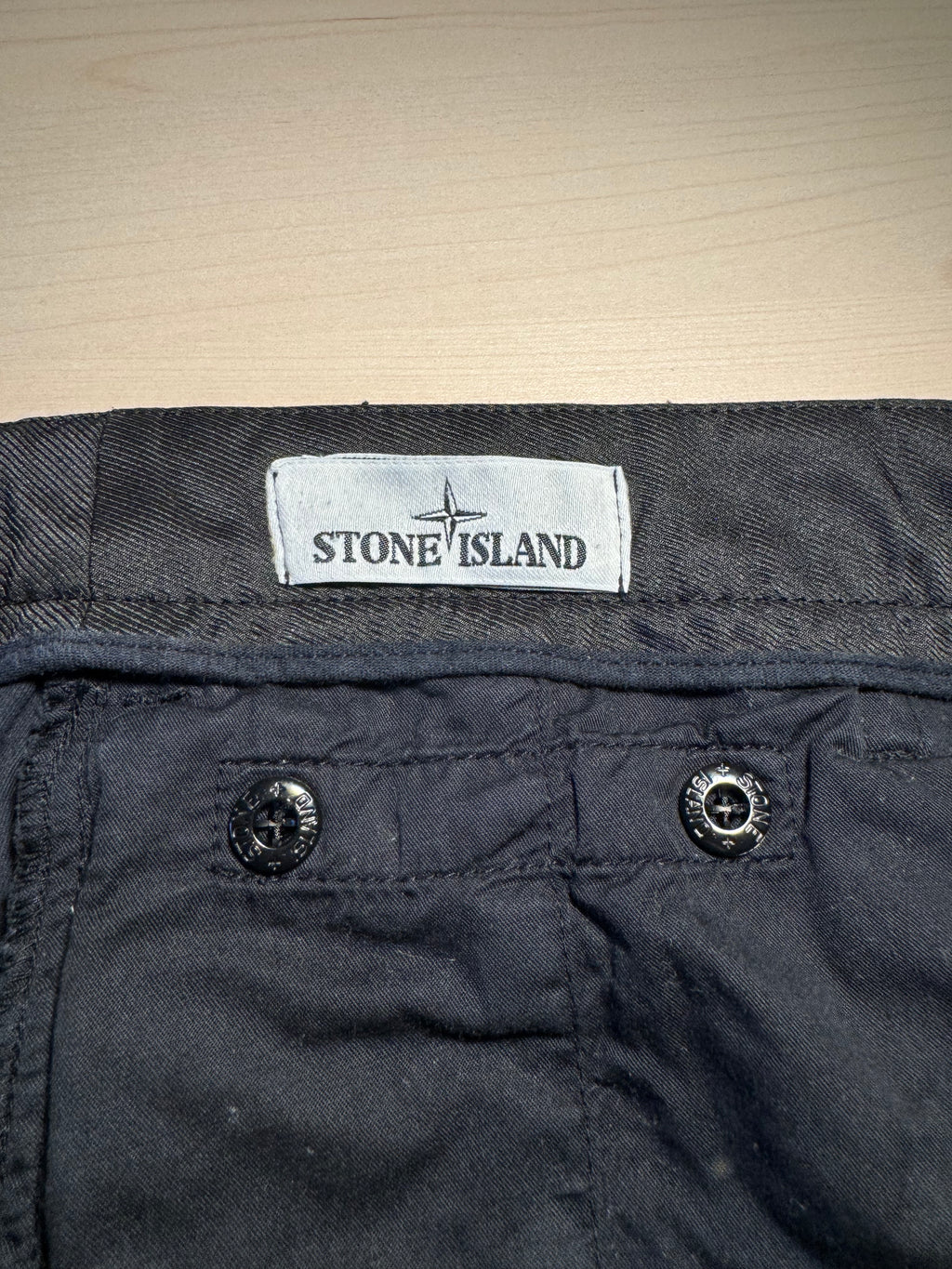 Pantaloni Stone Island cargo blu