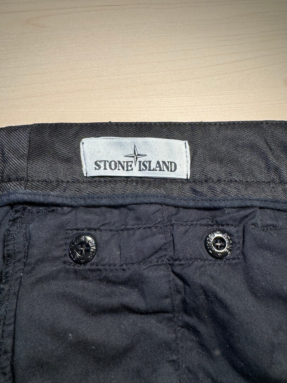 Pantaloni Stone Island cargo blu