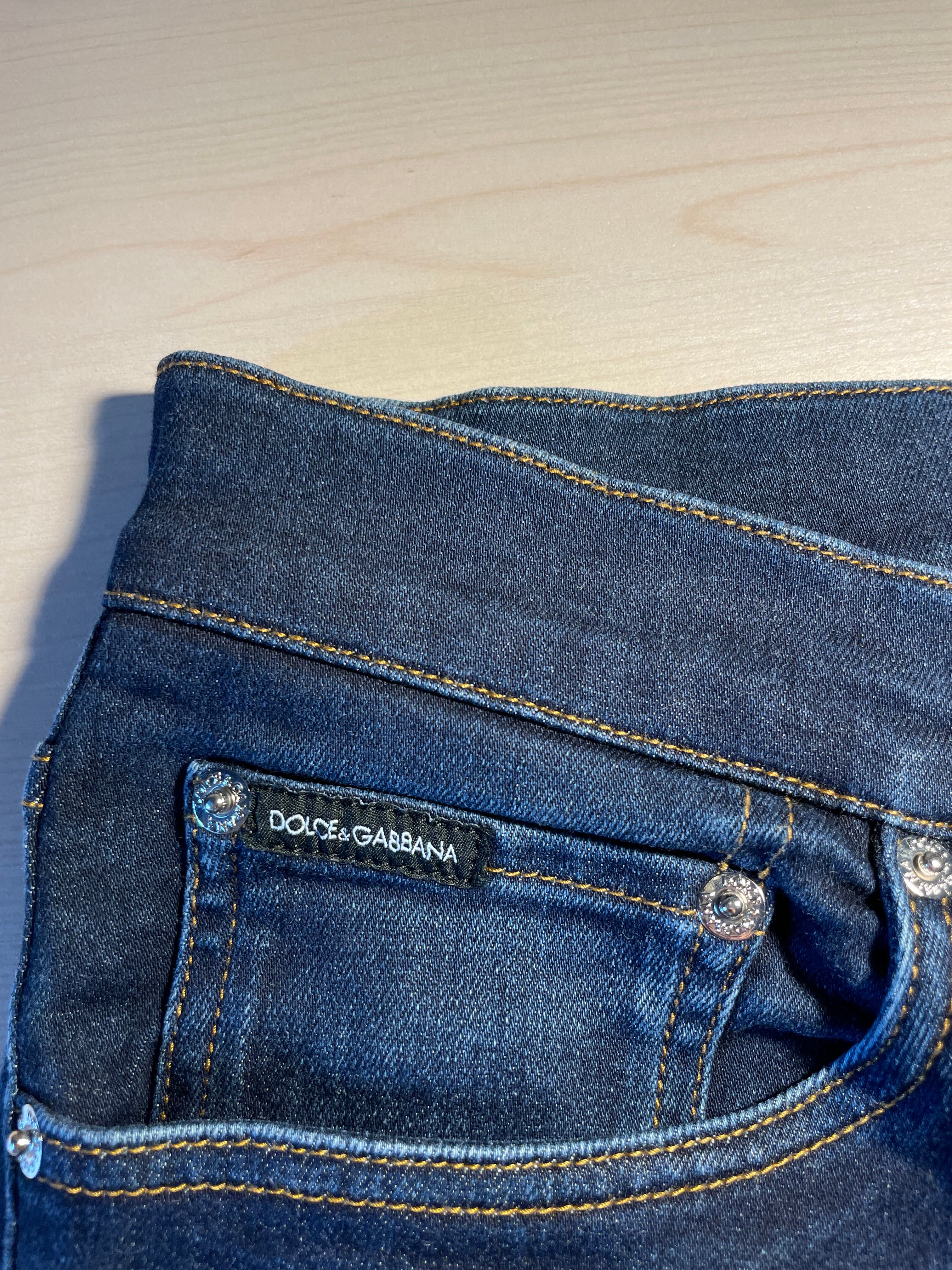 Jeans Dolce e Gabbana Denim Skinny blu