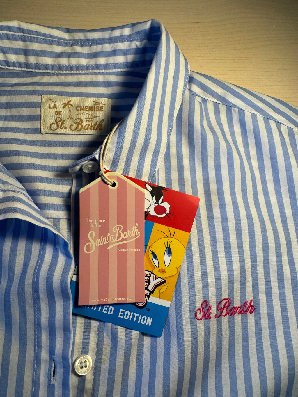Camicia Saint Barth "Brigitte Stripes Silvester Titty"