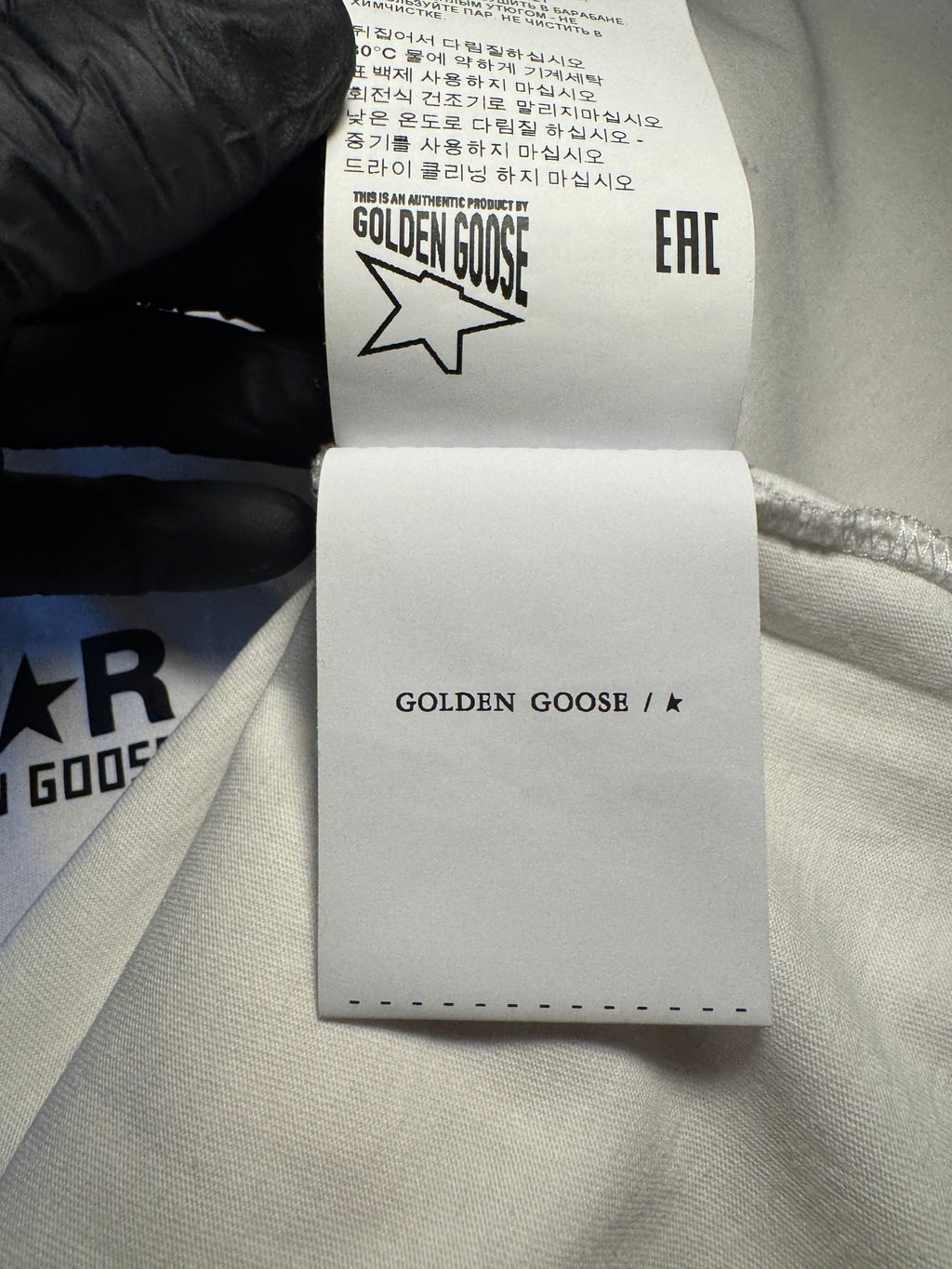 Maglia Golden Goose Star stella nera retro