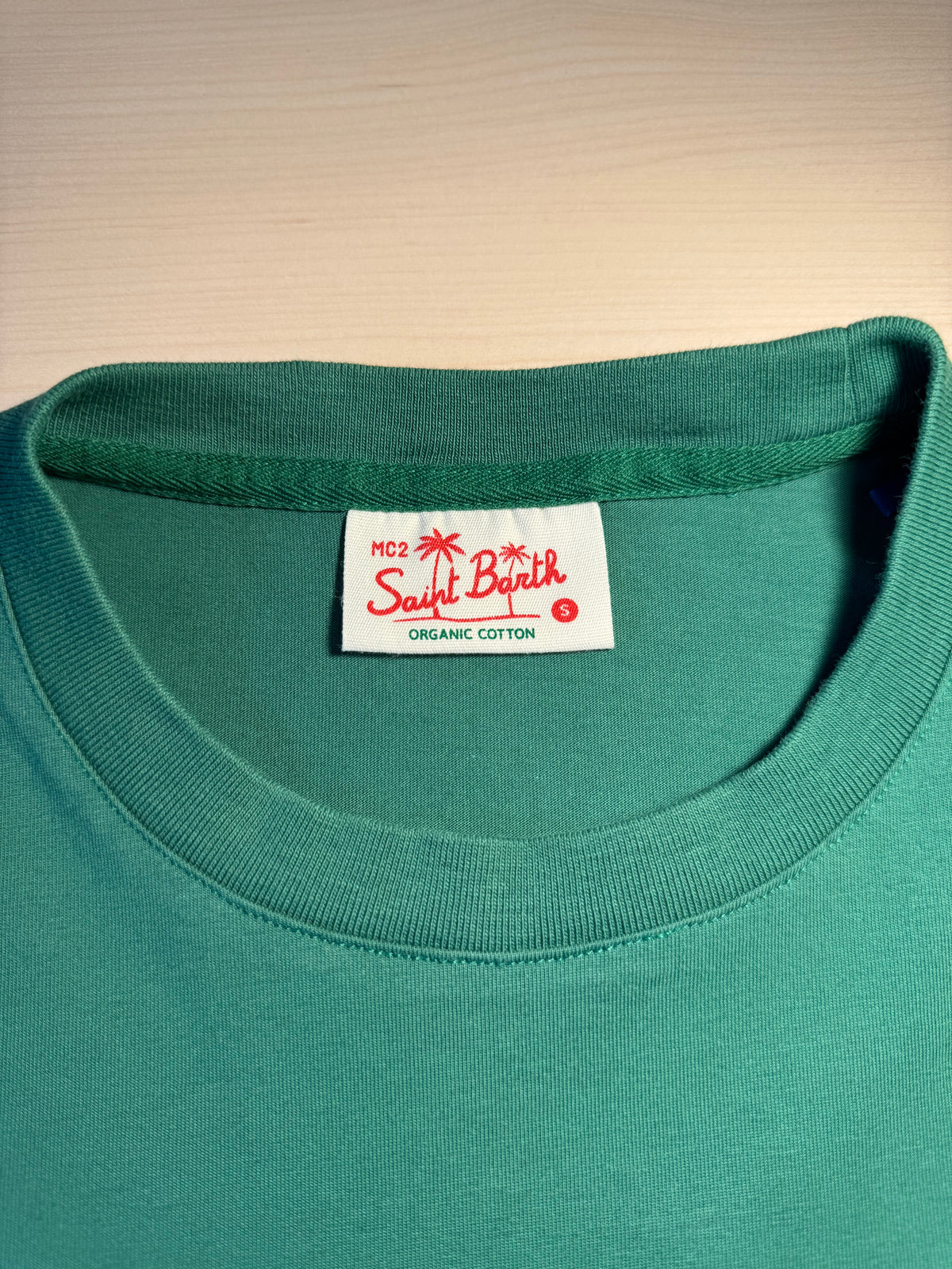 Maglia Saint Barth "Vespa Summer Mood” verde