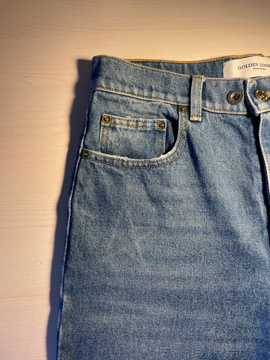 Jeans Golden Goose con patch