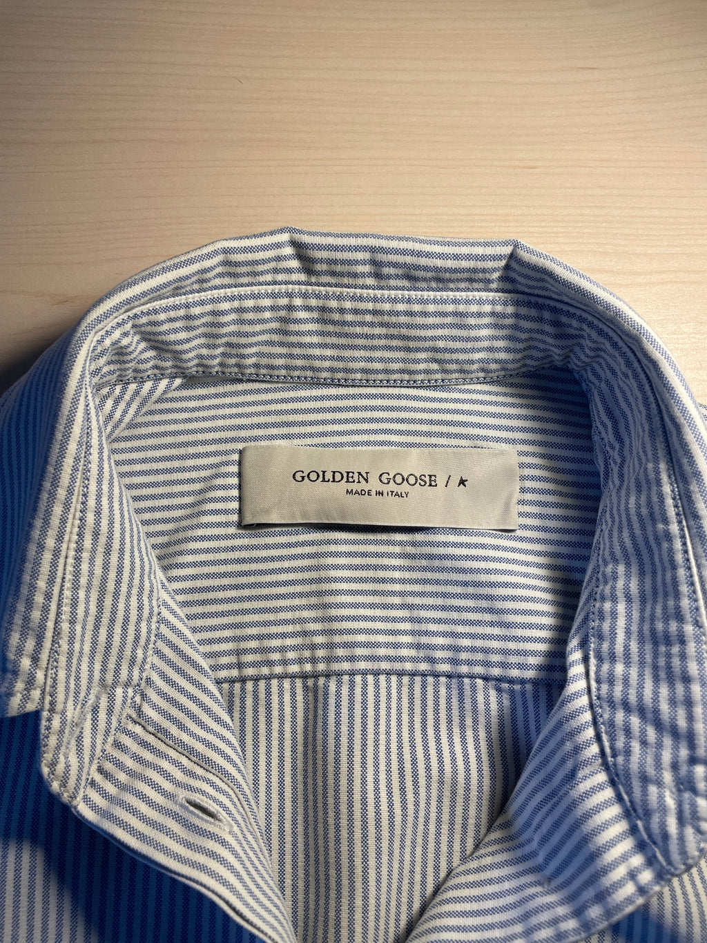 Camicia Golden Goose righe a bastoncino