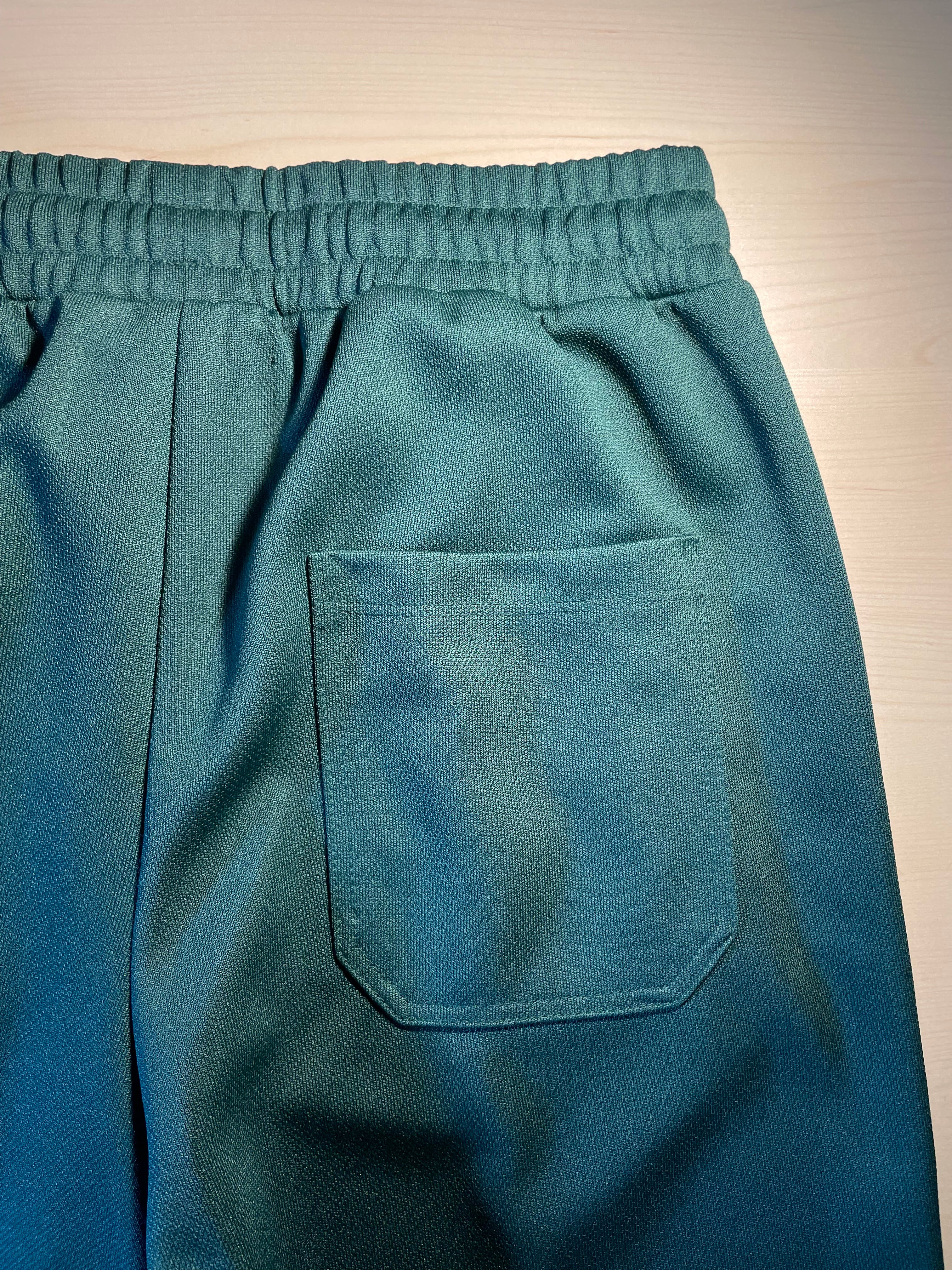 Pantaloni Golden Goose Star jogging verdi stelline laterali