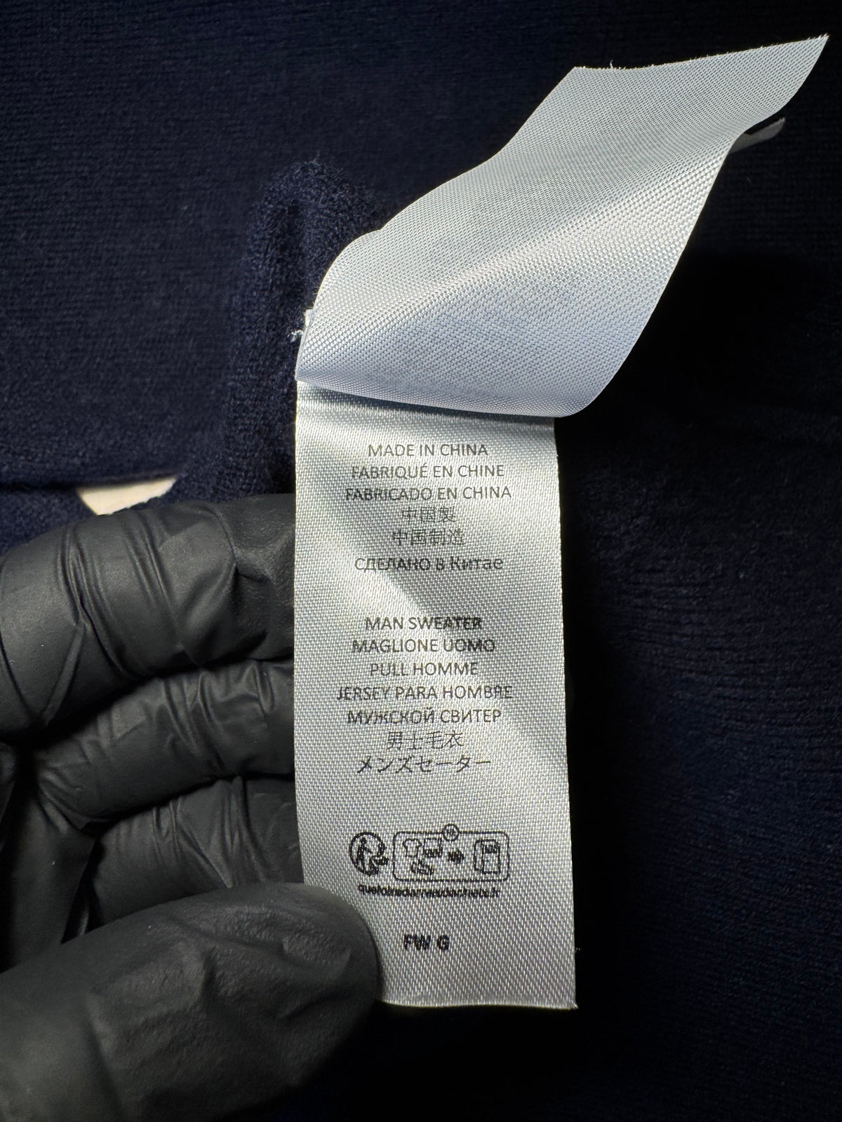 Maglione Saint Barth "Col Ghiaccio Ci Faccio Lo Spritz" blu