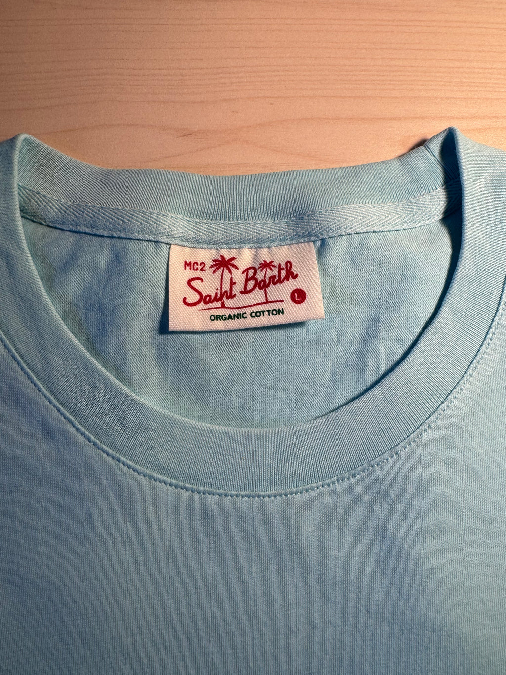 Maglia Saint Barth "Panda 4x4" azzurra