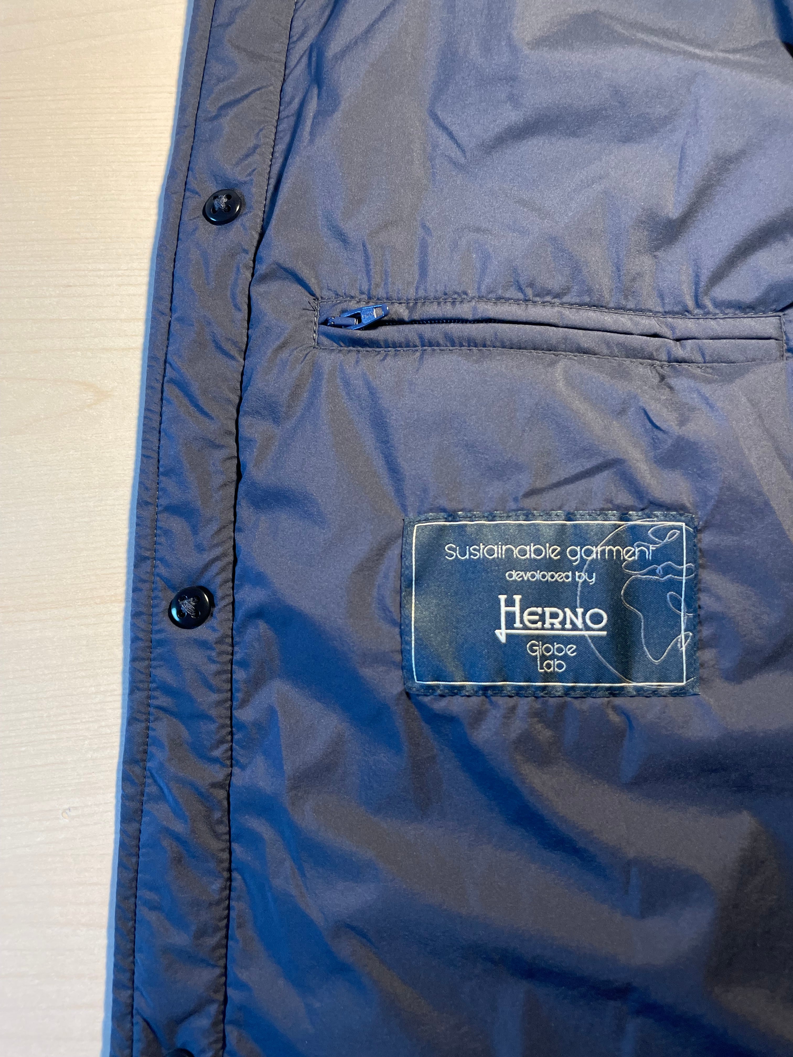 Giacca Herno biker blu 100 grammi